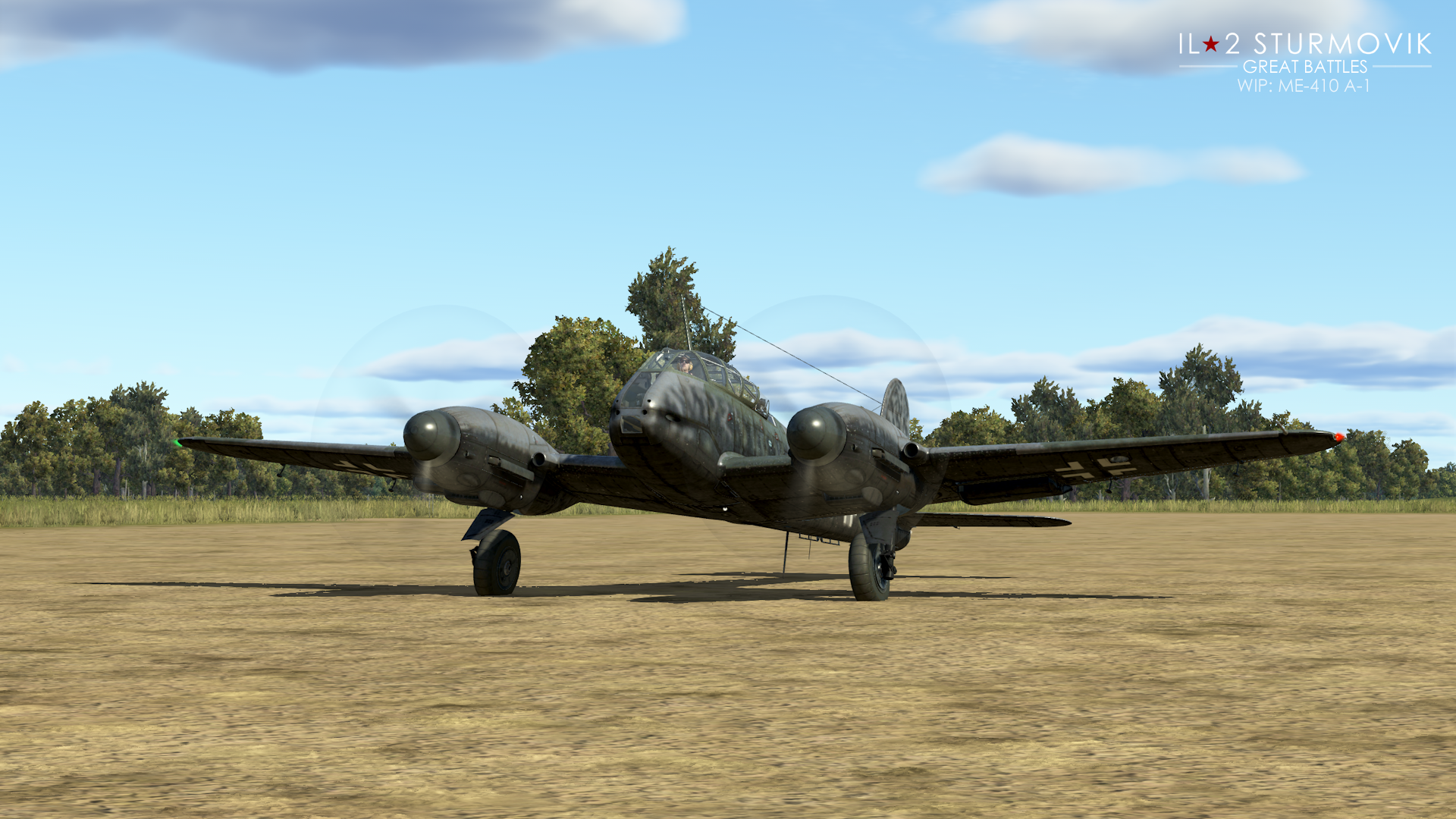 Me410 World War Ii Messerschmitt 410 IL 2 Sturmovik Video Games 1920x1080