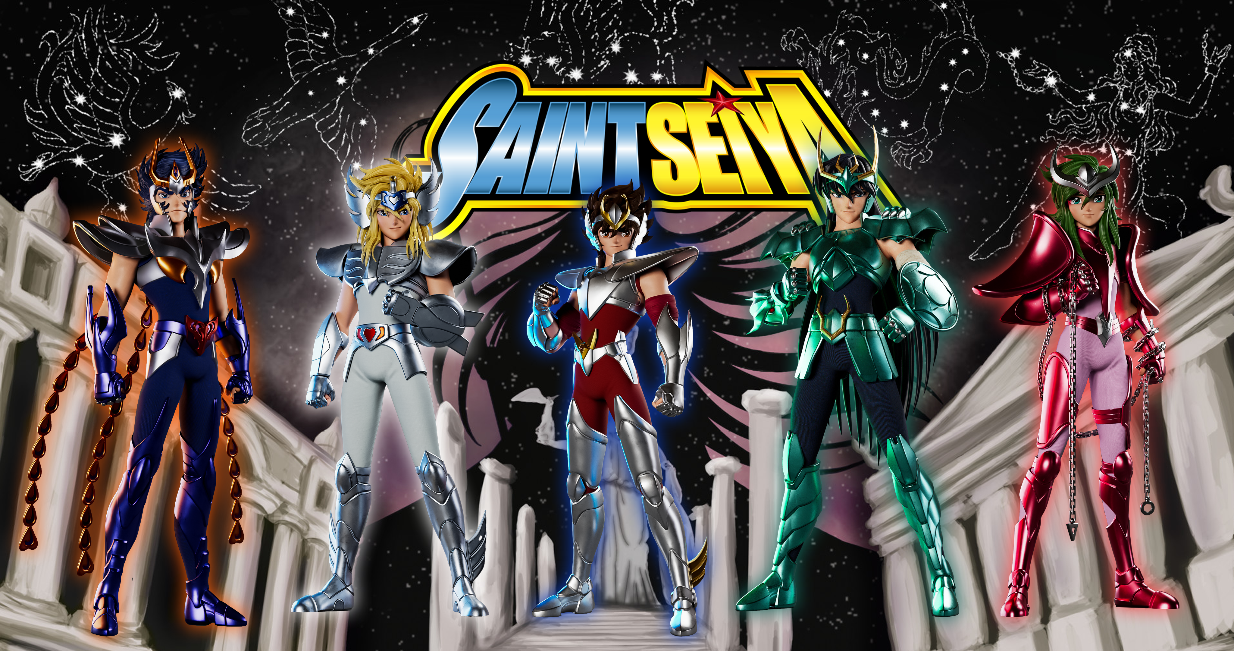 Saint Seiya Saint Seiya Legend Of Sanctuary Anime Boys Armor 4096x2160