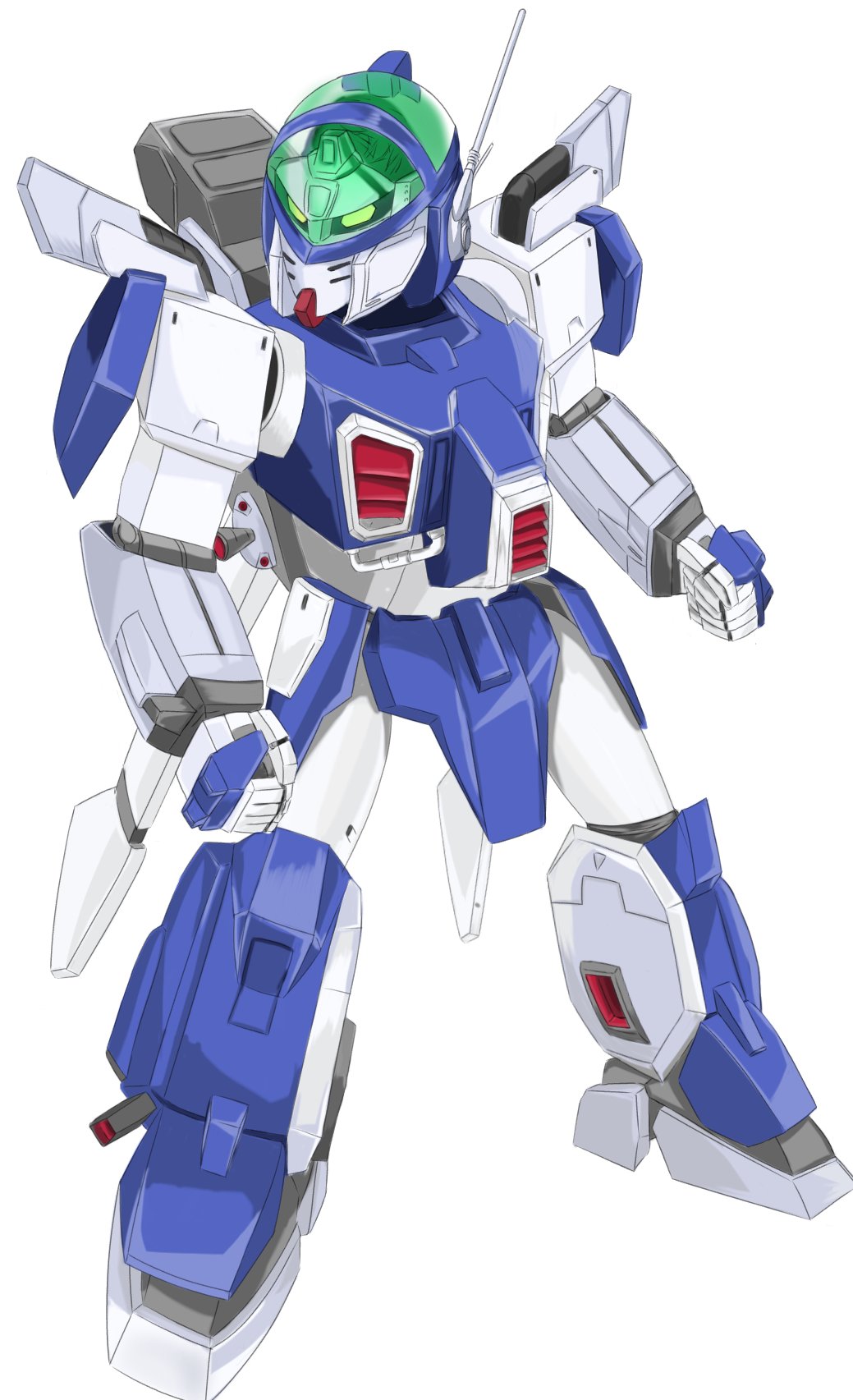 Anime Mechs Layzner Blue Meteor SPT Layzner Super Robot Taisen Artwork Digital Art Fan Art 1039x1705