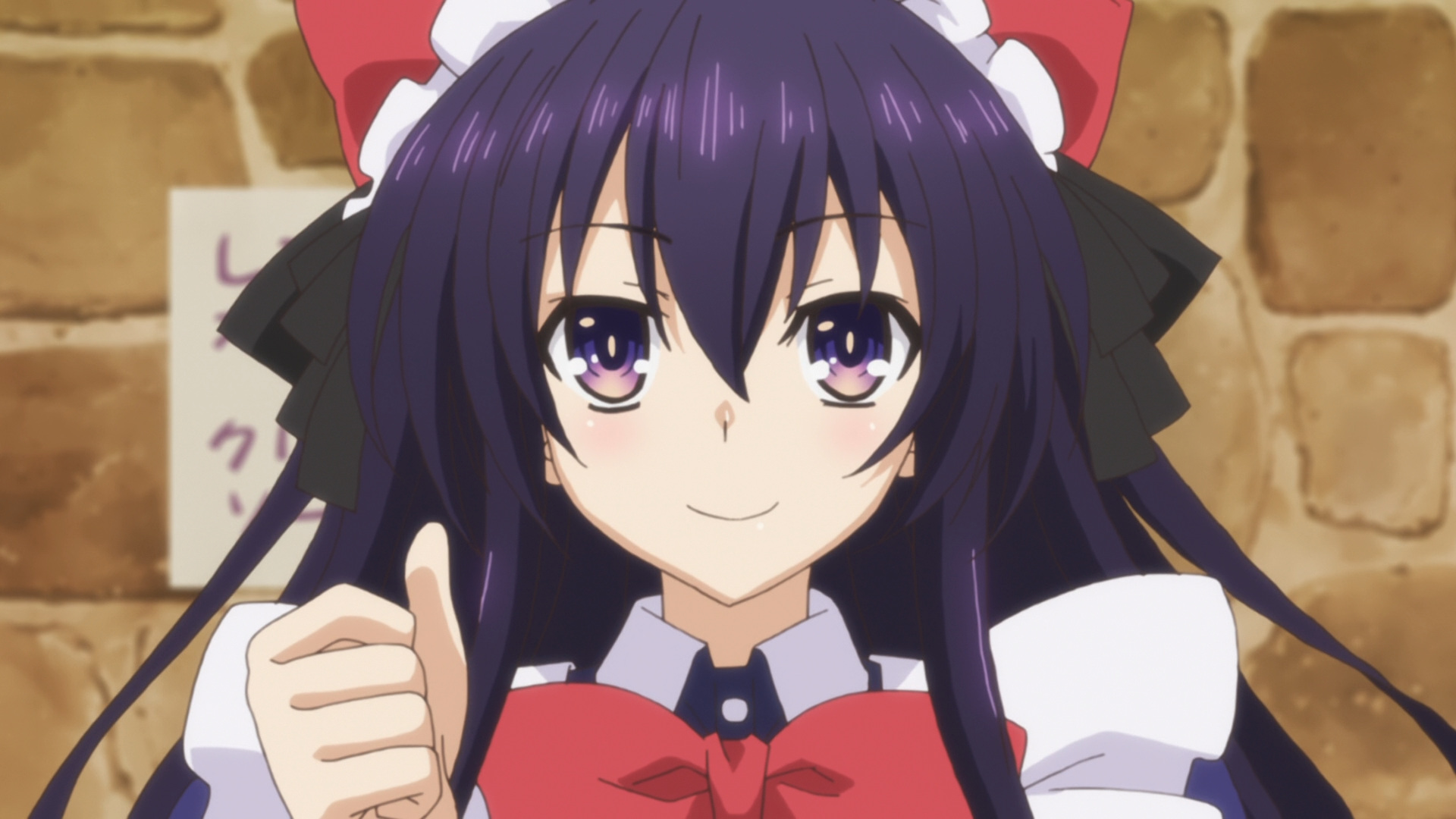 Yatogami Tohka Long Hair Purple Hair Date A Live Anime Anime Girls Anime Screenshot Artwork Digital  1920x1080