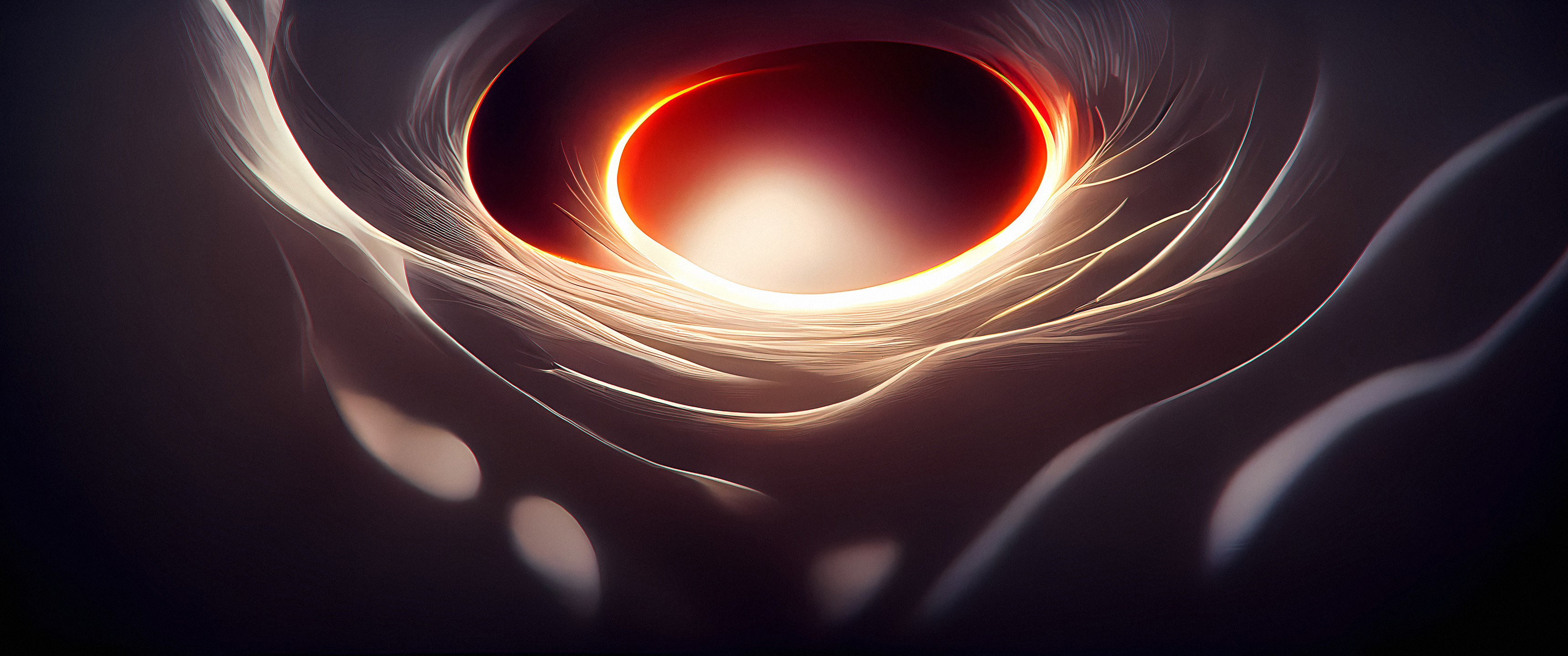 Ultrawide Artwork Event Horizon Black Holes Midjourney Ai Space Supermassive Black Hole Digital Art 3440x1440