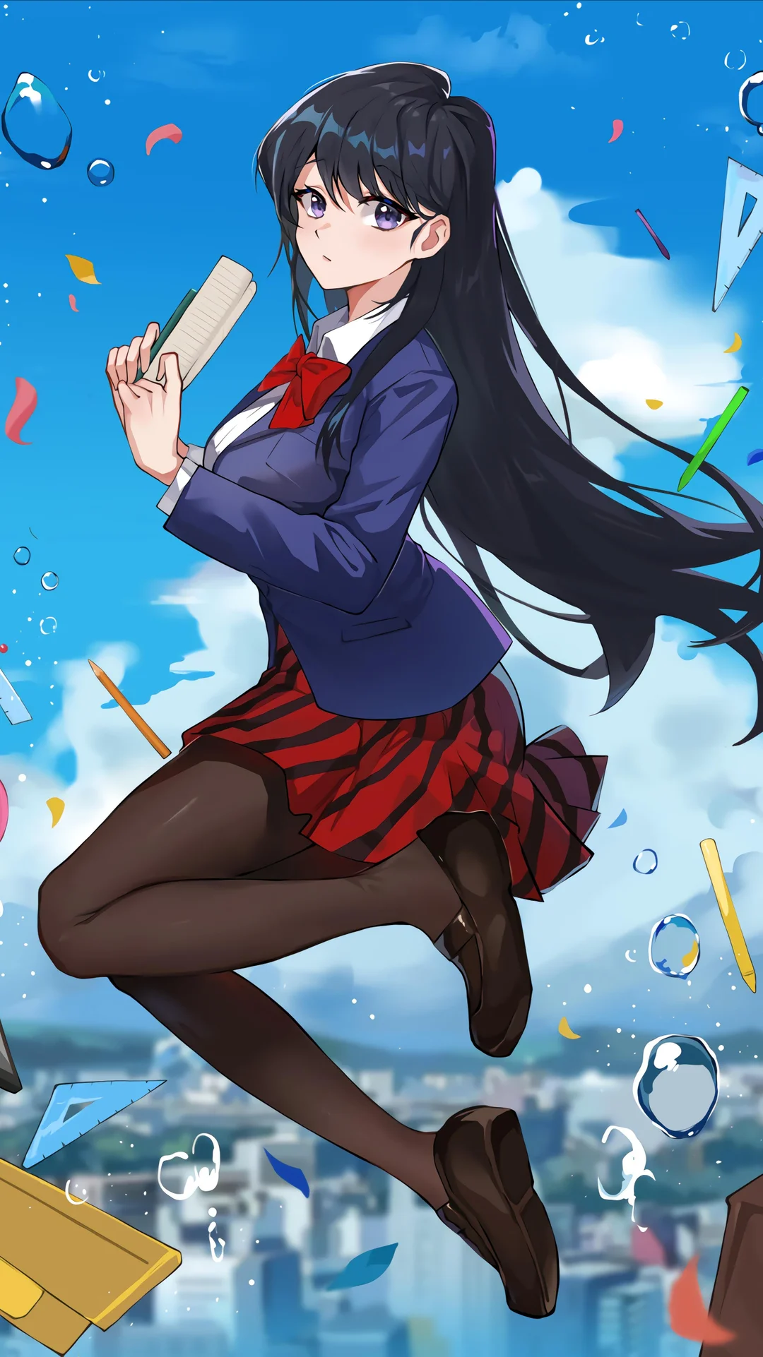Anime Girls Anime Komi San Wa Comyushou Desu Komi Shouko 1080x1922