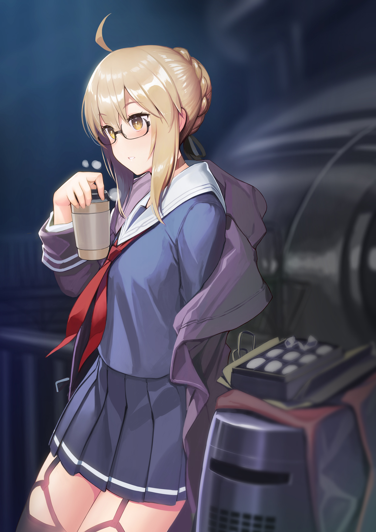 Anime Anime Girls Fate Series Fate Grand Order Mysterious Heroine X Alter Fate Grand Order Long Hair 1240x1754
