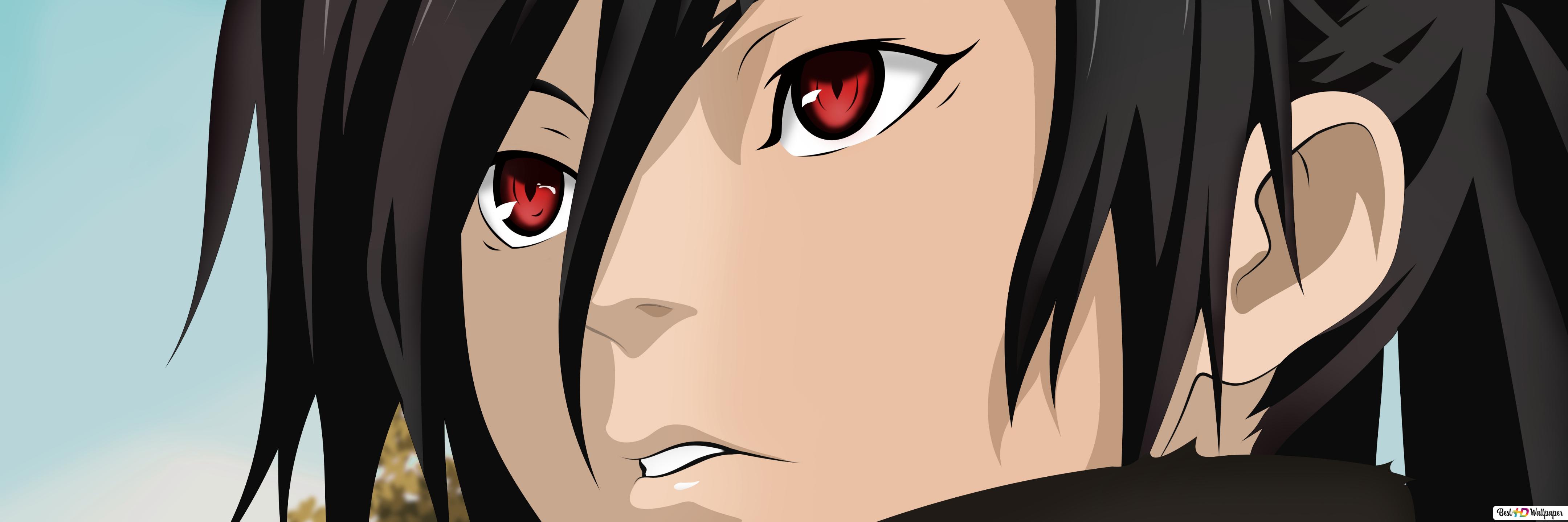 Anime Boys Anime Dororo Hyakkimaru Red Eyes 4320x1440