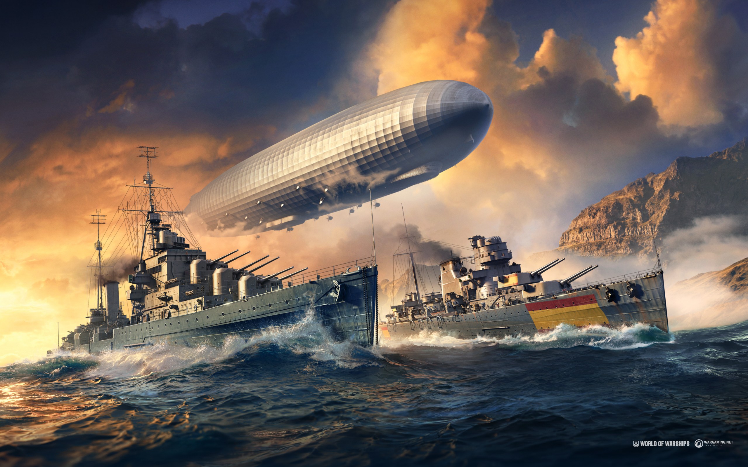 Wows Warship World Of Warships Video Games Water Ship 2560x1600