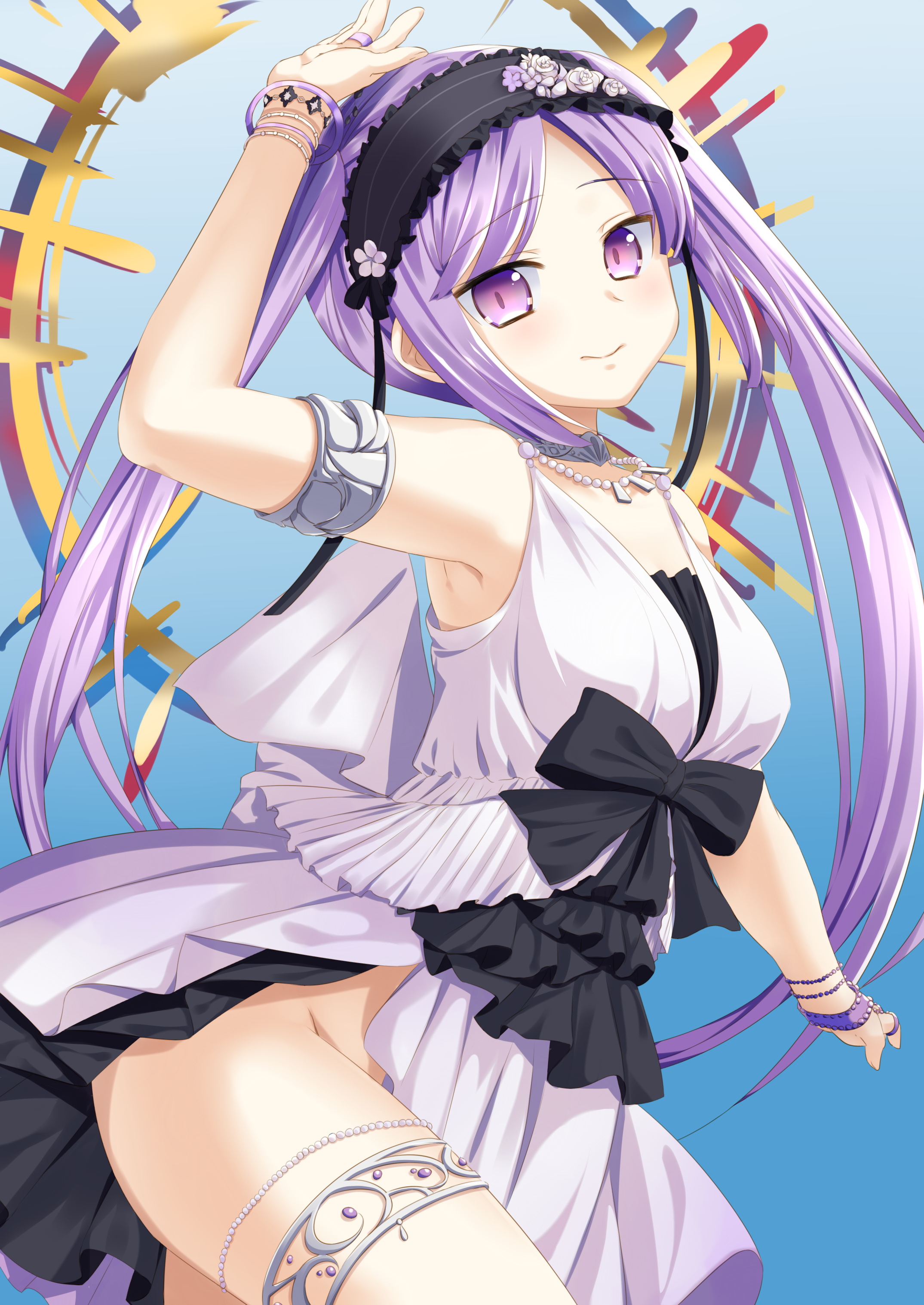 Euryale Fate Grand Order Fate Series Fate Grand Order Anime Girls Purple Hair Purple Eyes 2149x3035