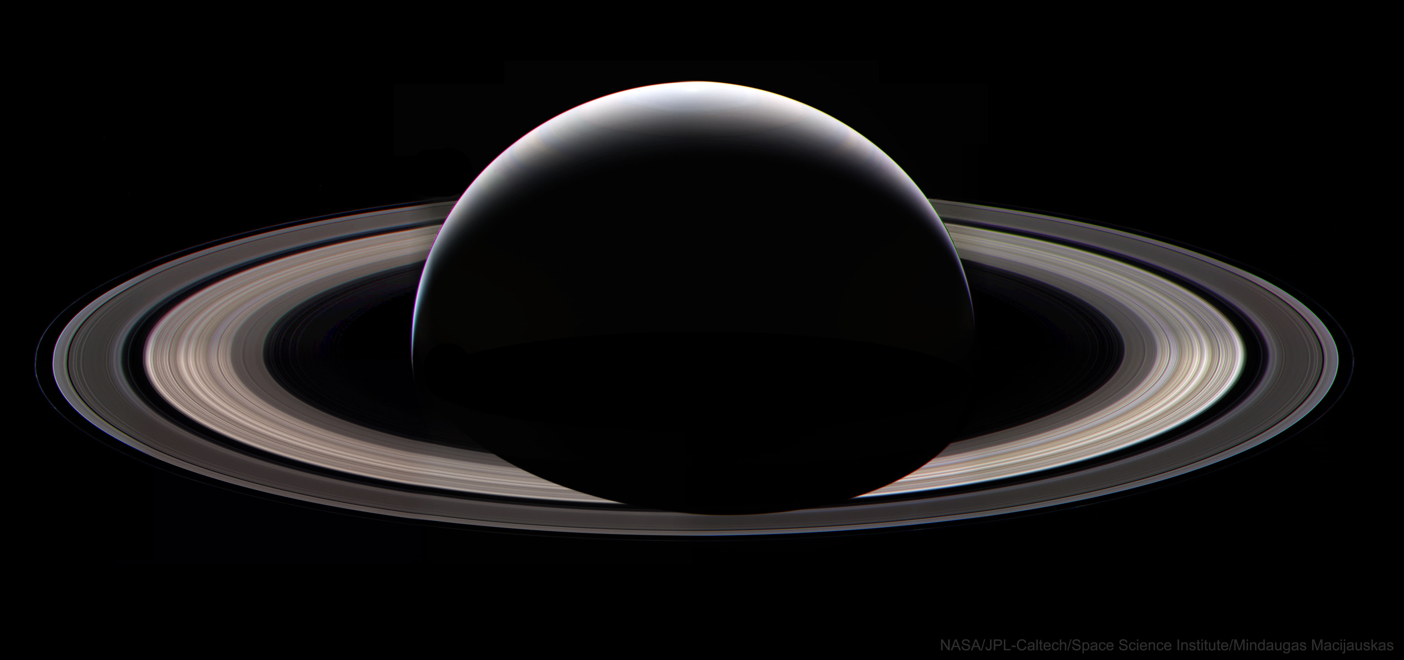 Saturn NASA Space Planet 4472x2101
