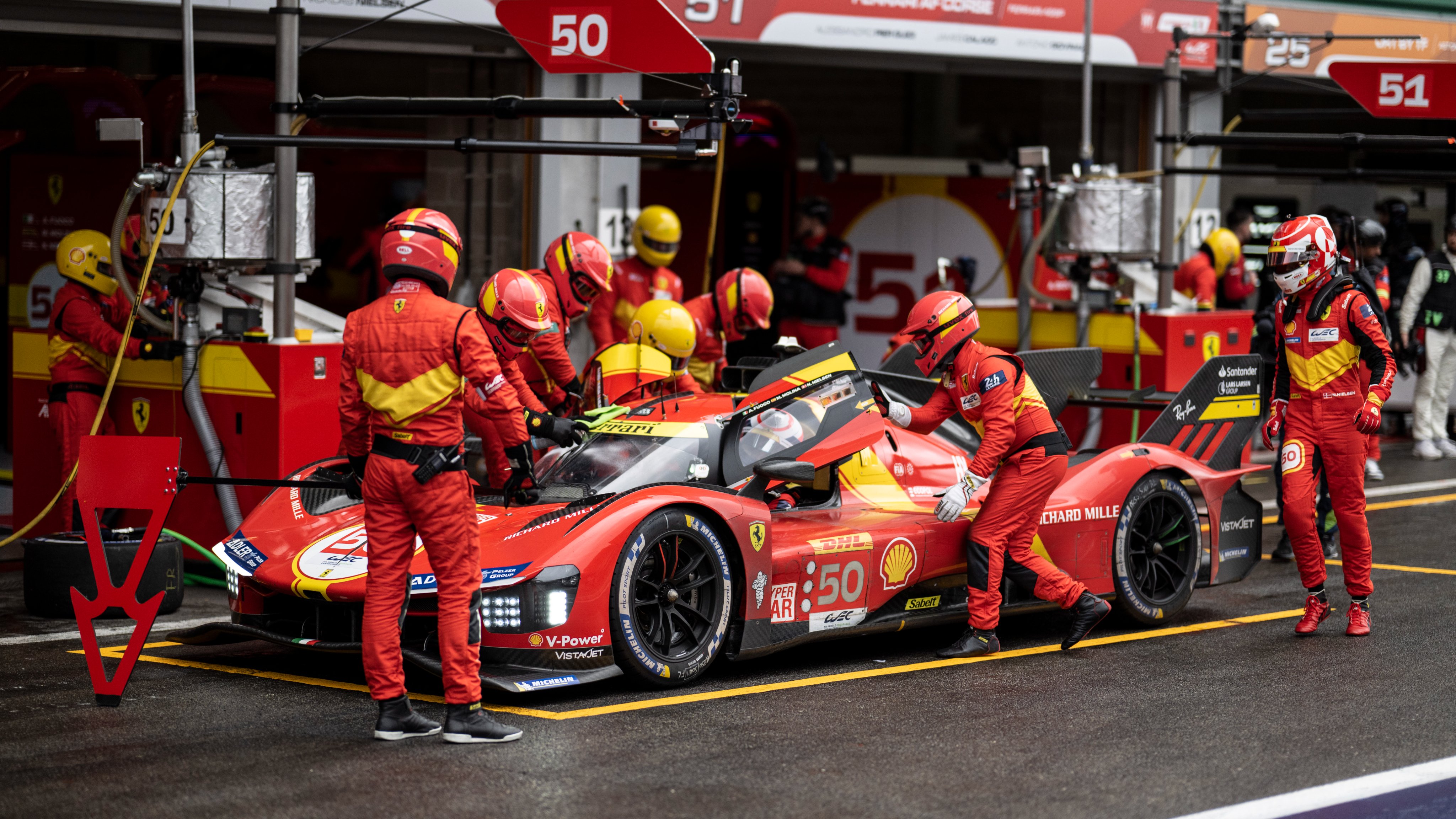 Ferrari Ferrari 499p Car Racing FiA World Endurance Championship Vehicle 4096x2304