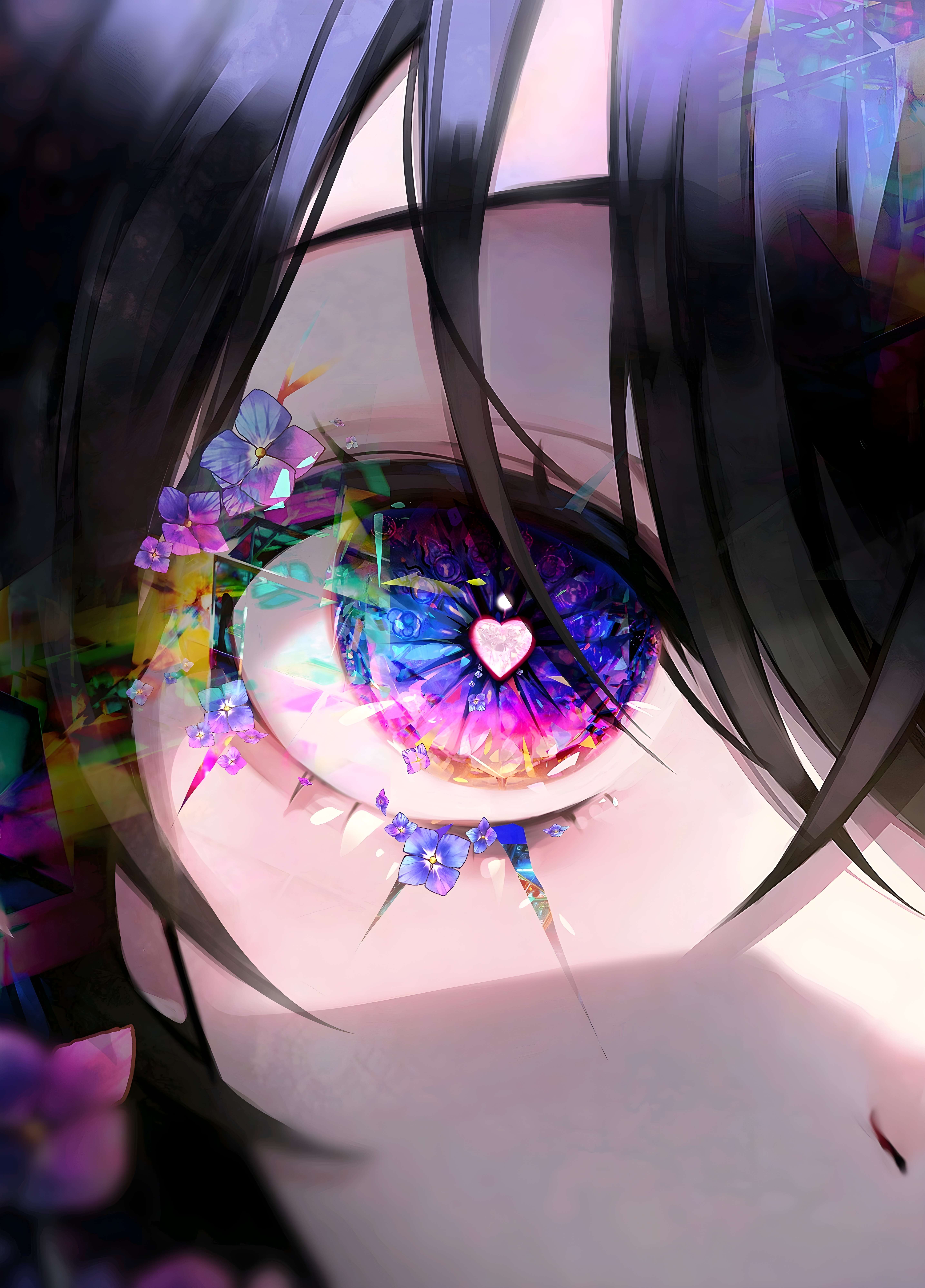 Download Dark Aesthetic Anime Girls Eyes Wallpaper  Wallpaperscom