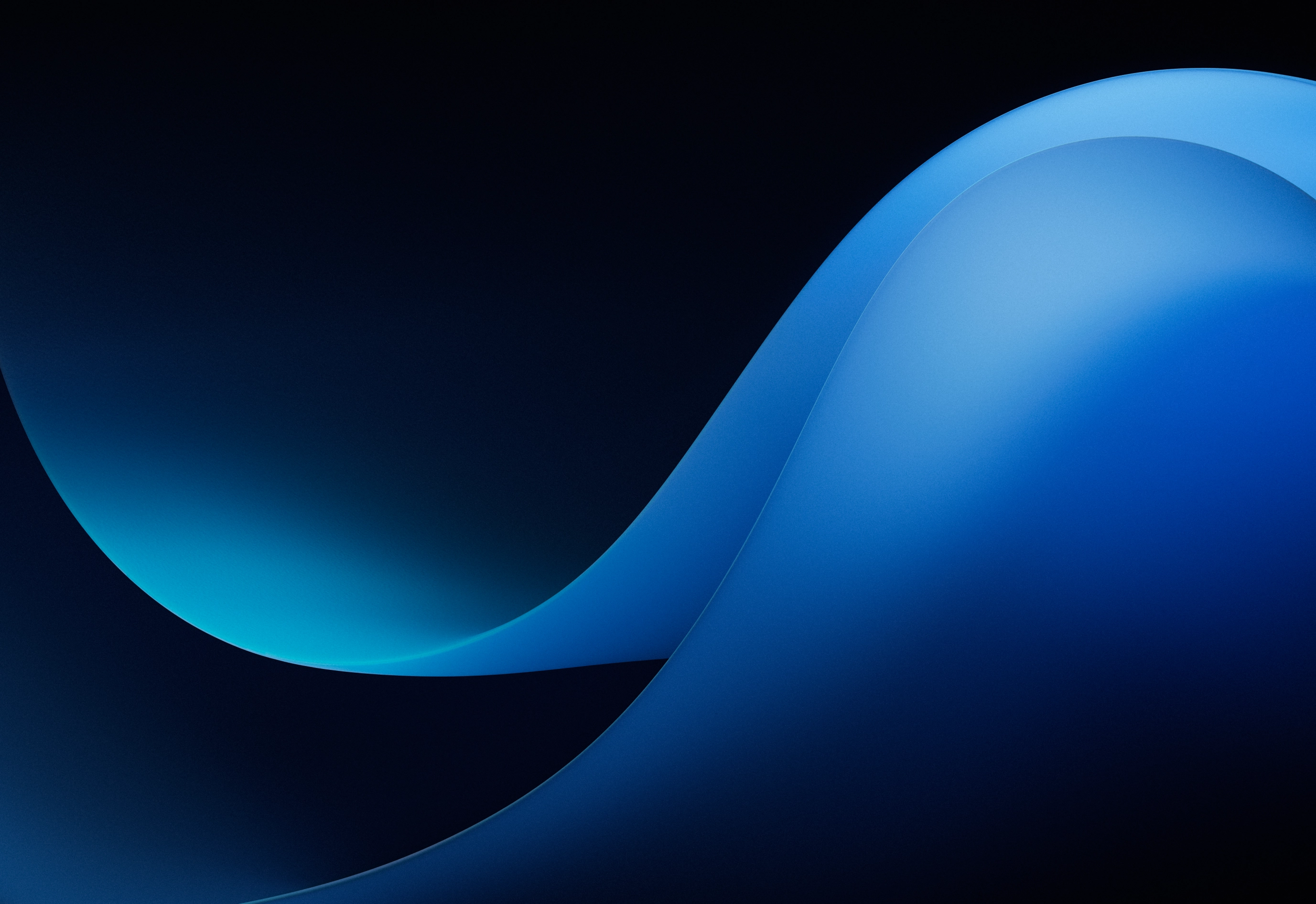 Microsoft Abstract Blue Simple Background Minimalism 2754x1892