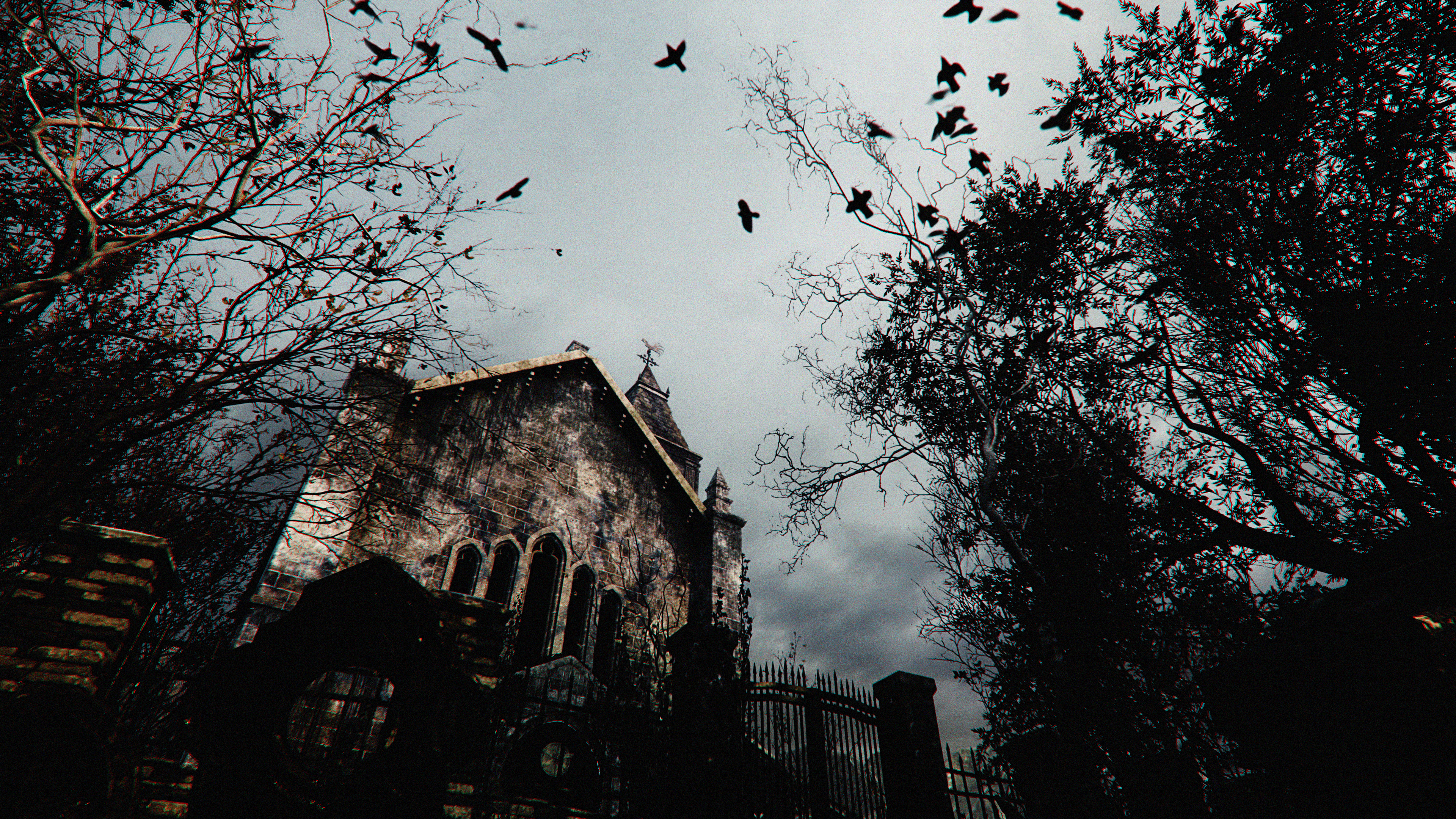 Resident Evil 4 Remake  Animated Wallpaper Castle  YouTube