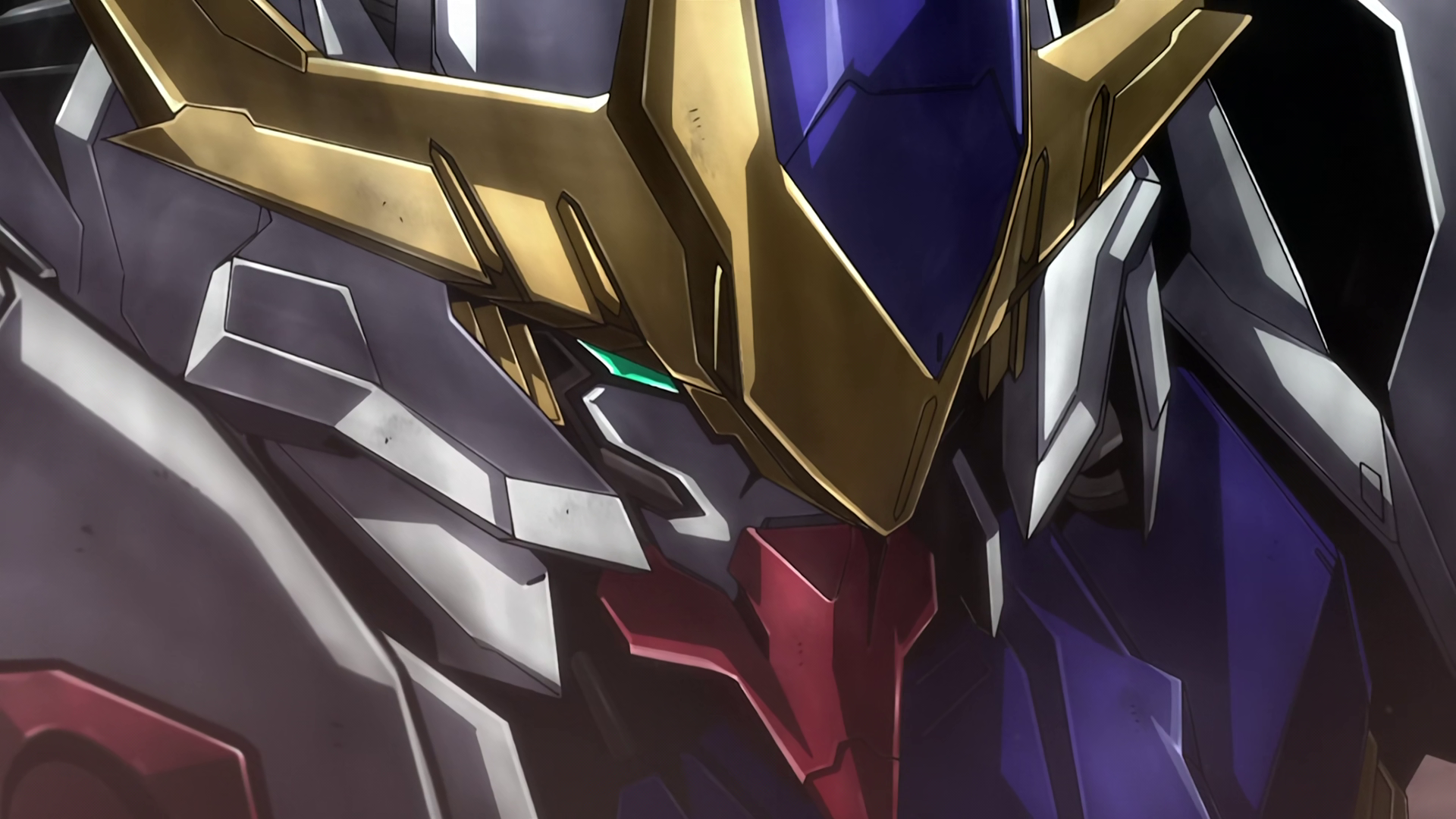 Mobile Suit Gundam Iron Blooded Orphans Barbatos Gundam Anime Screenshot Mechs Anime 1920x1080