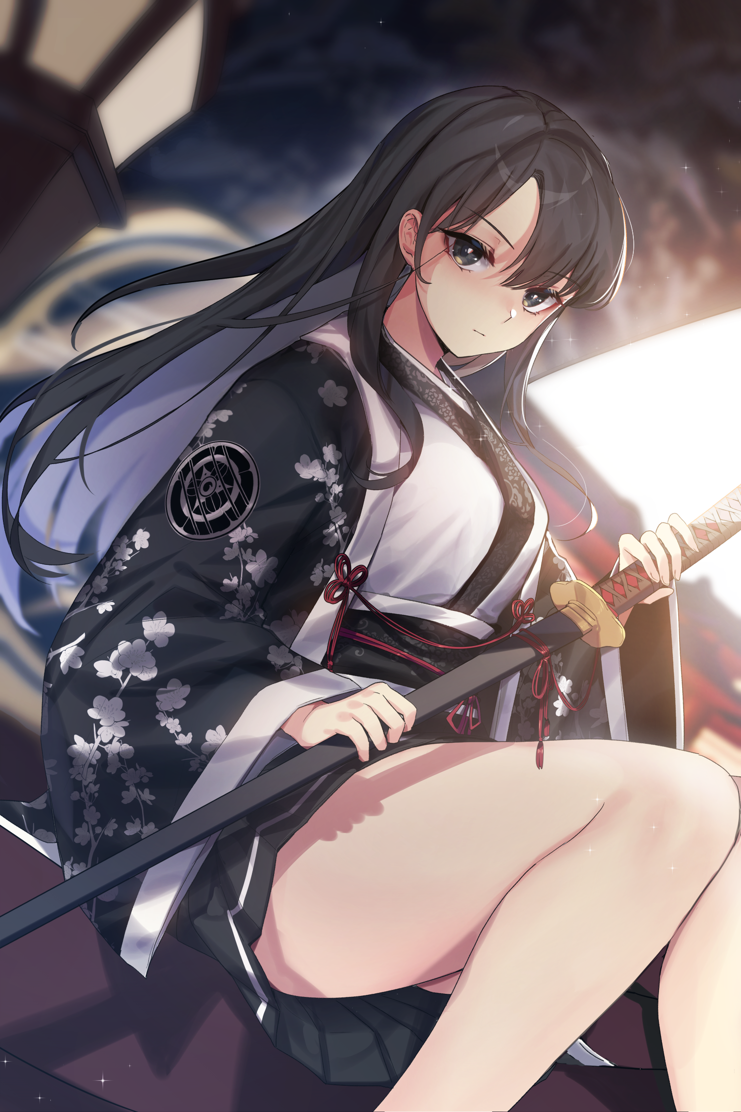 Anime Girls Anime Sword 1500x2250