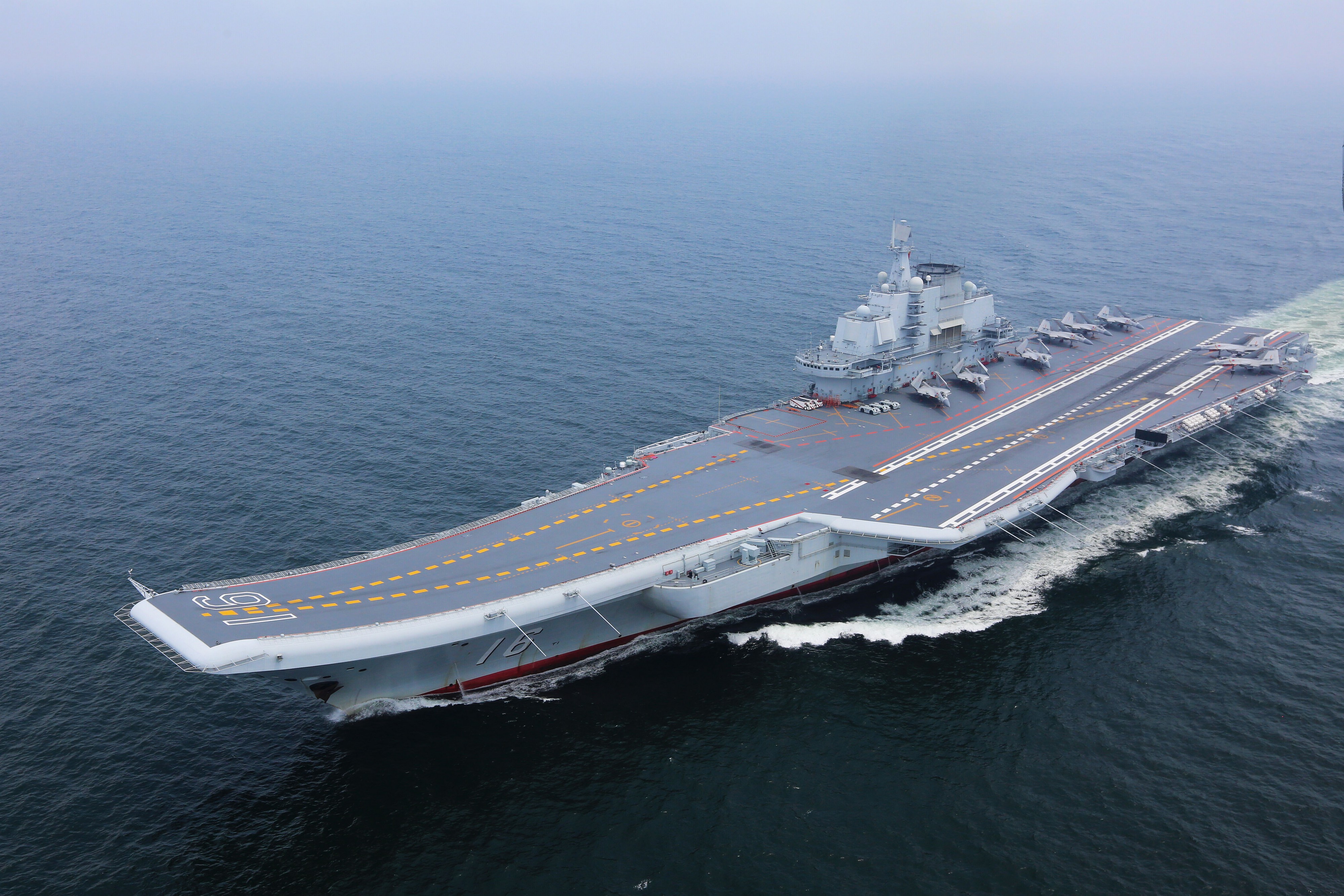 Peoples Liberation Army Navy Type 001 Aircraft Carrier Military Vehicle Water Military Aircraft Ripp 4000x2667