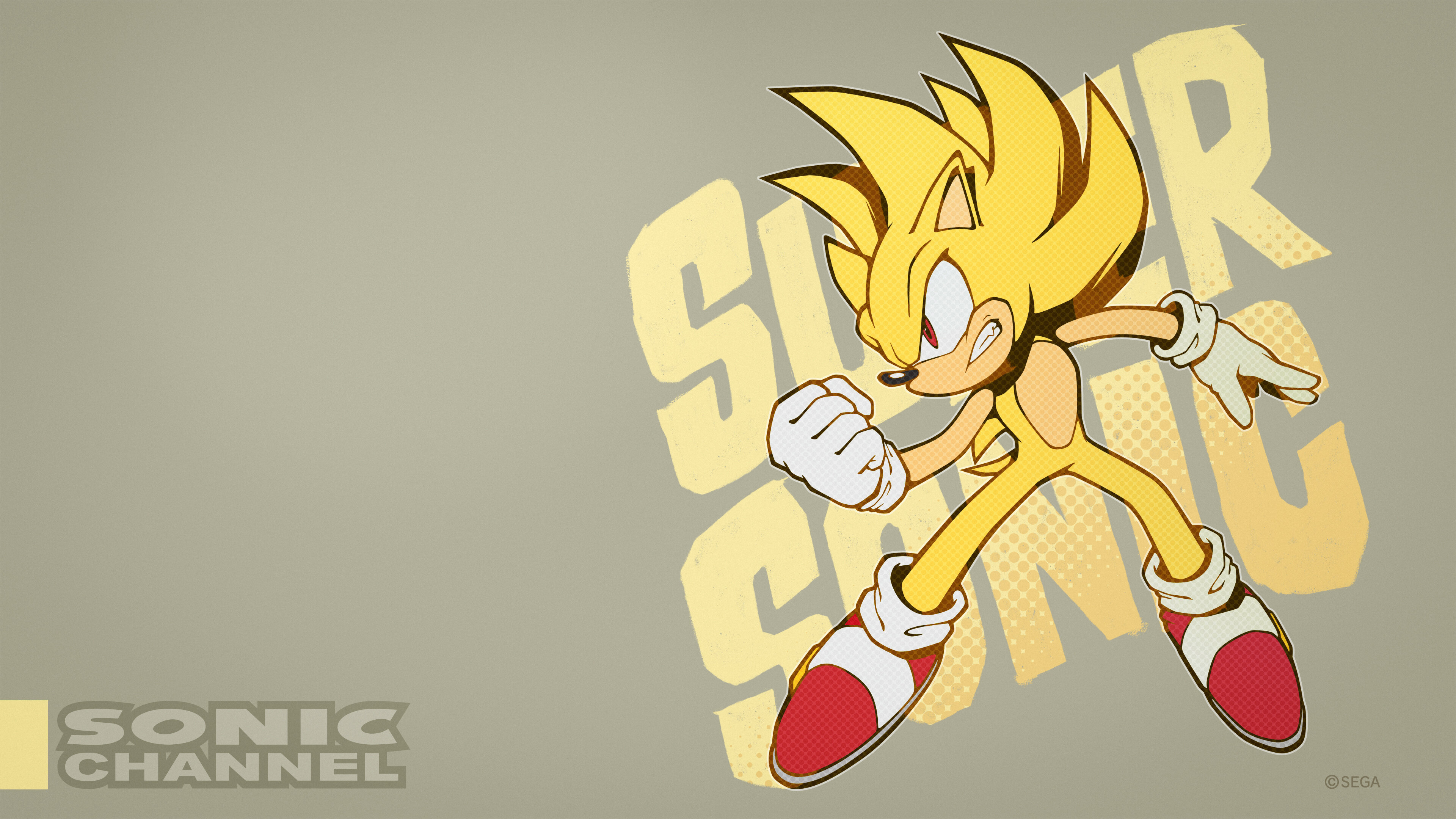 Sonic Super Sonic Sonic The Hedgehog Sega Video Game Art Artwork Video Game Characters PC Gaming Com 3840x2160