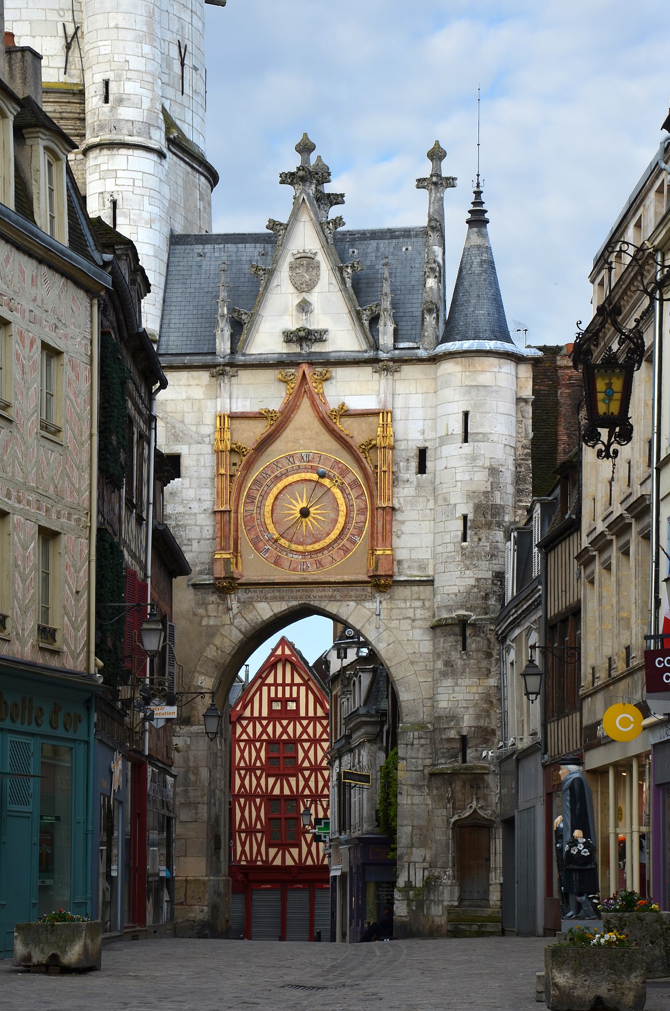 Architecture Building Urban Street City Clock Tower Clocks Portrait Display France Old Building Arch 1356x2047