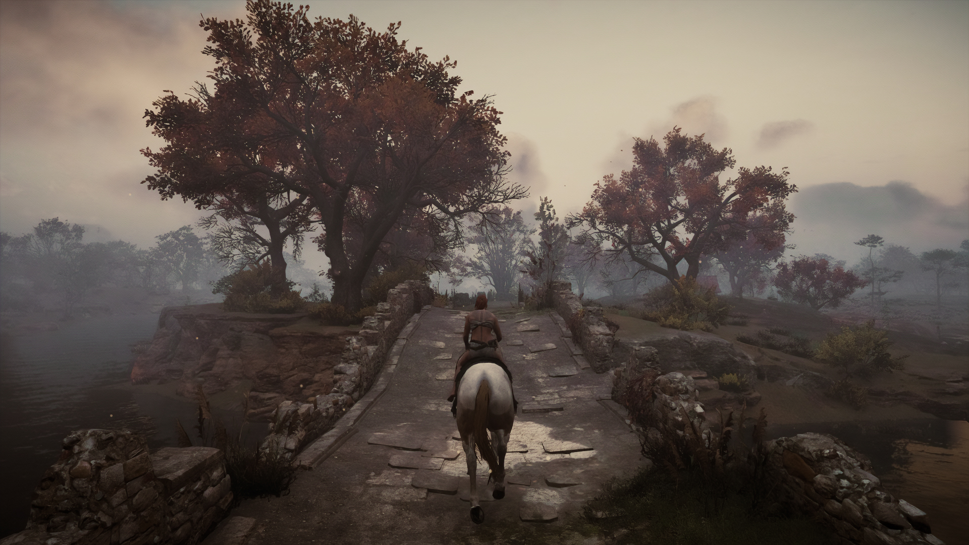 Assassins Creed Assassins Creed Valhalla Video Games CGi Horse Trees Path 1920x1080