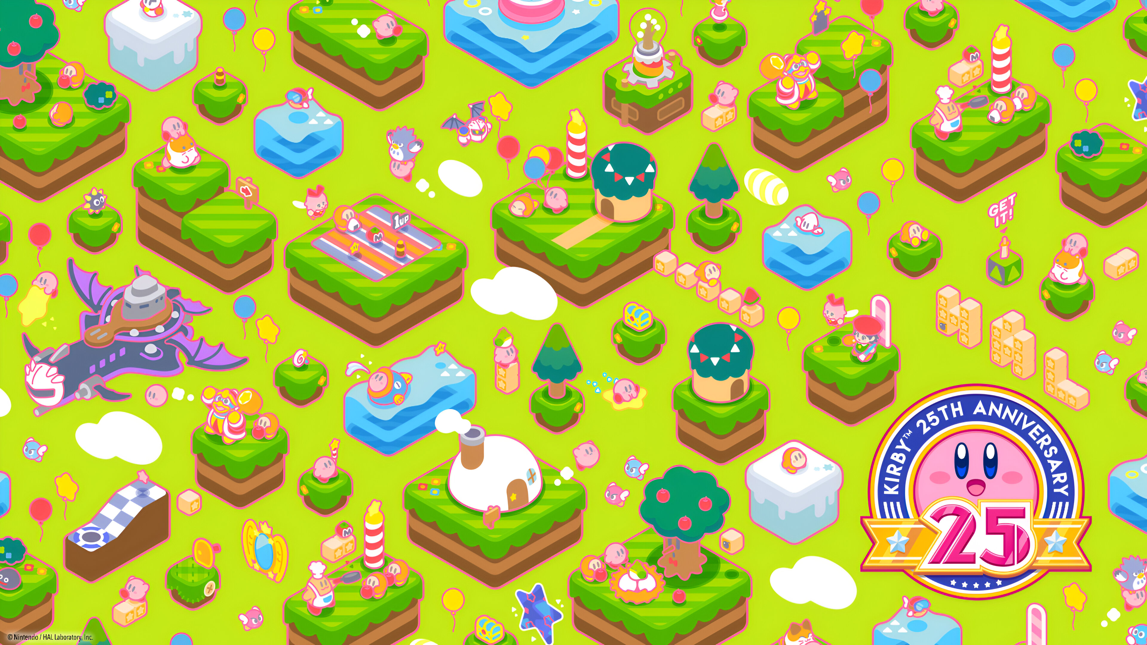 Kirby Nintendo 3840x2160