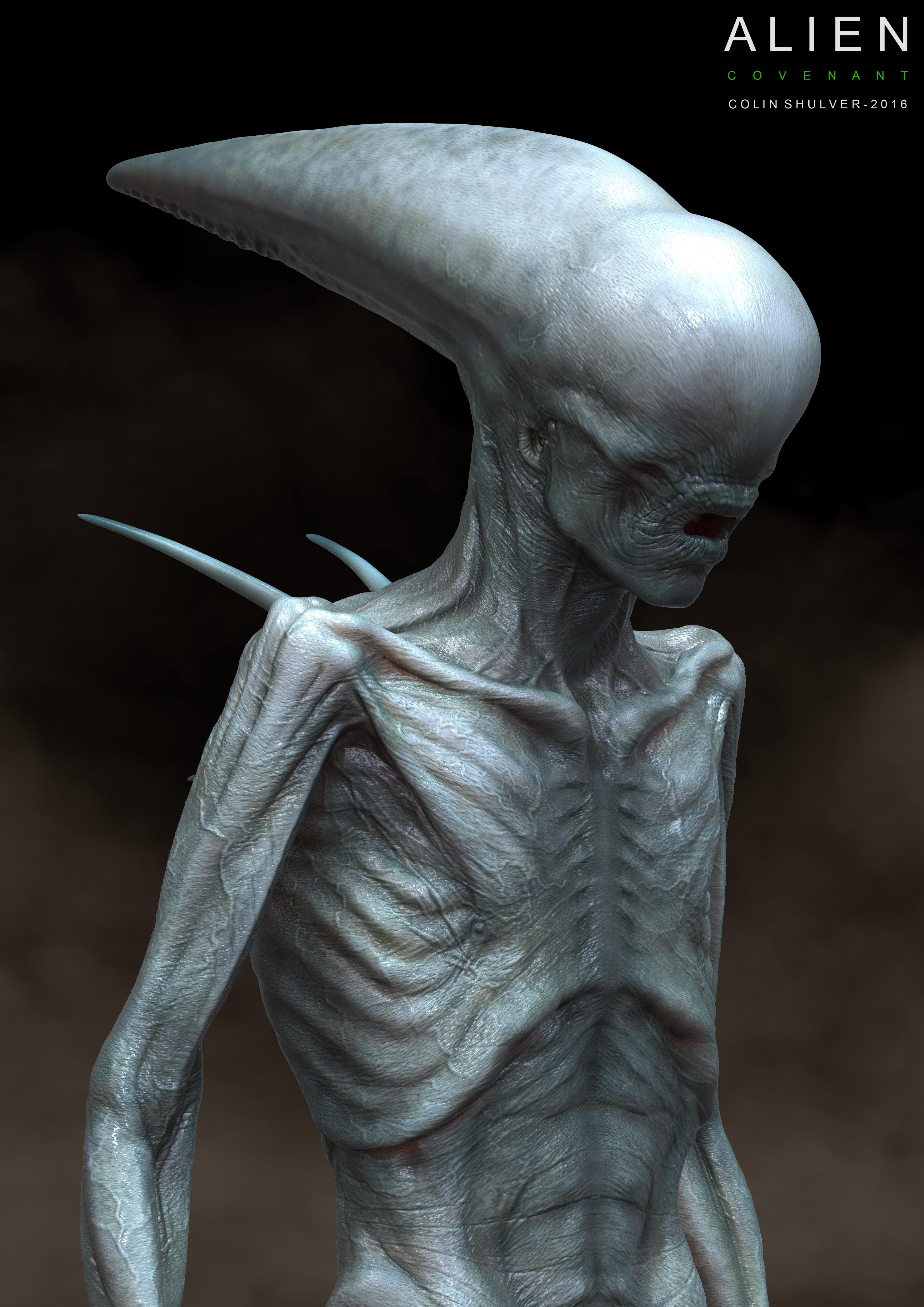 Science Fiction Horror Creature Xenomorph Movies Alien Covenant Aliens 3508x4961