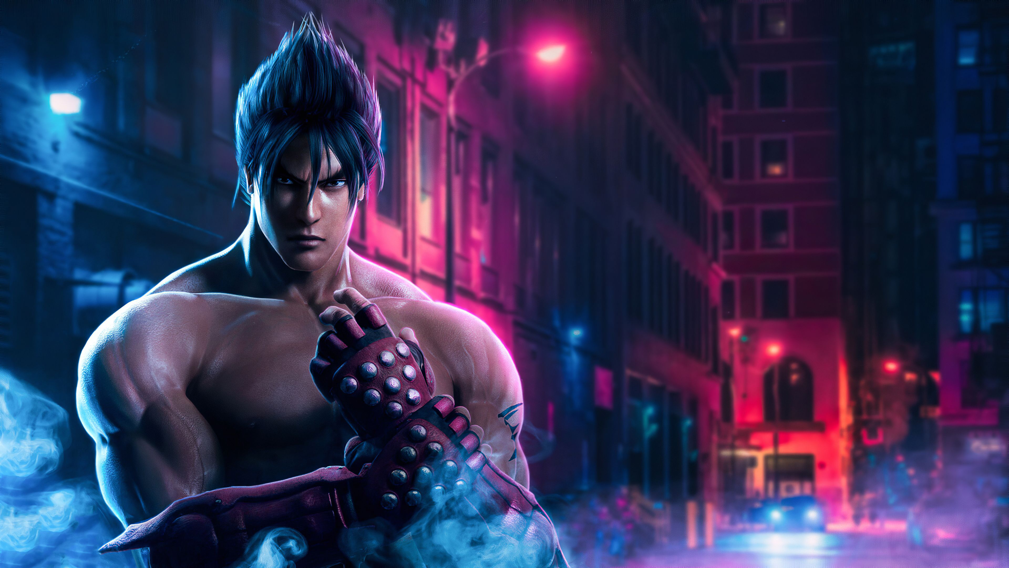Jin Kazama Tekken Urban Tekken 7 Fighting Video Game Characters Video Game Boys 3840x2160
