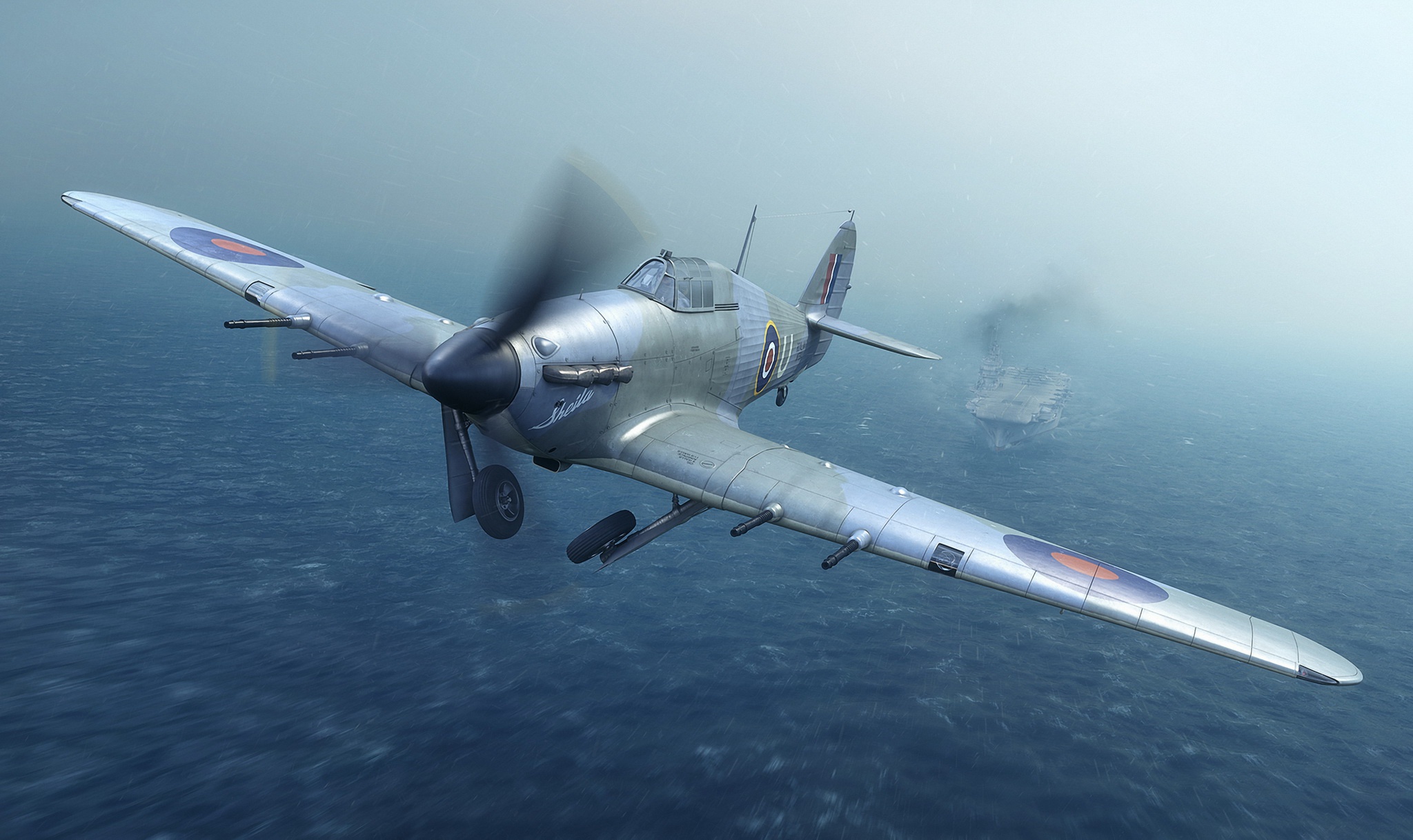 Military Hawker Hurricane 2048x1218