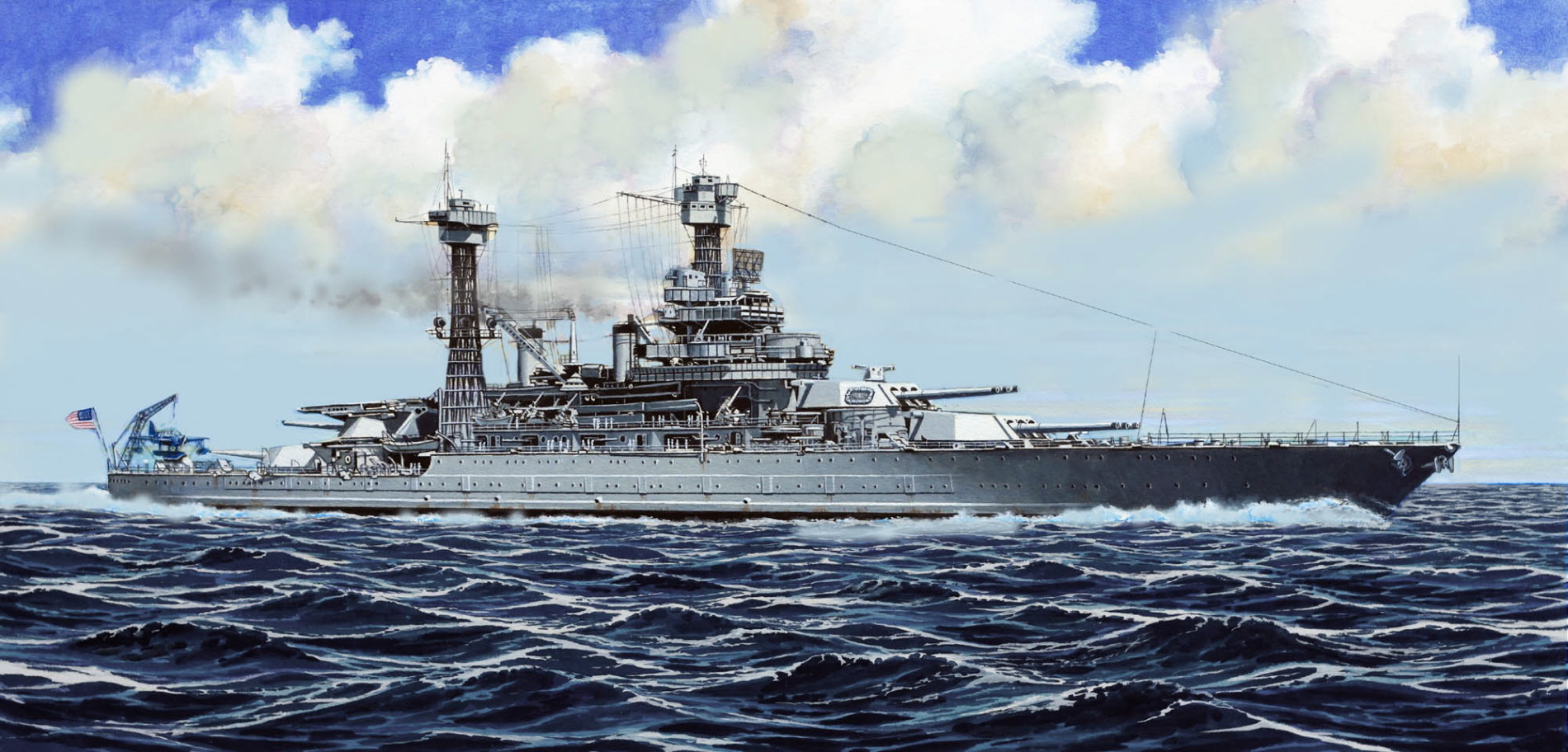 Warship Sea Sky Army Military 1900x912