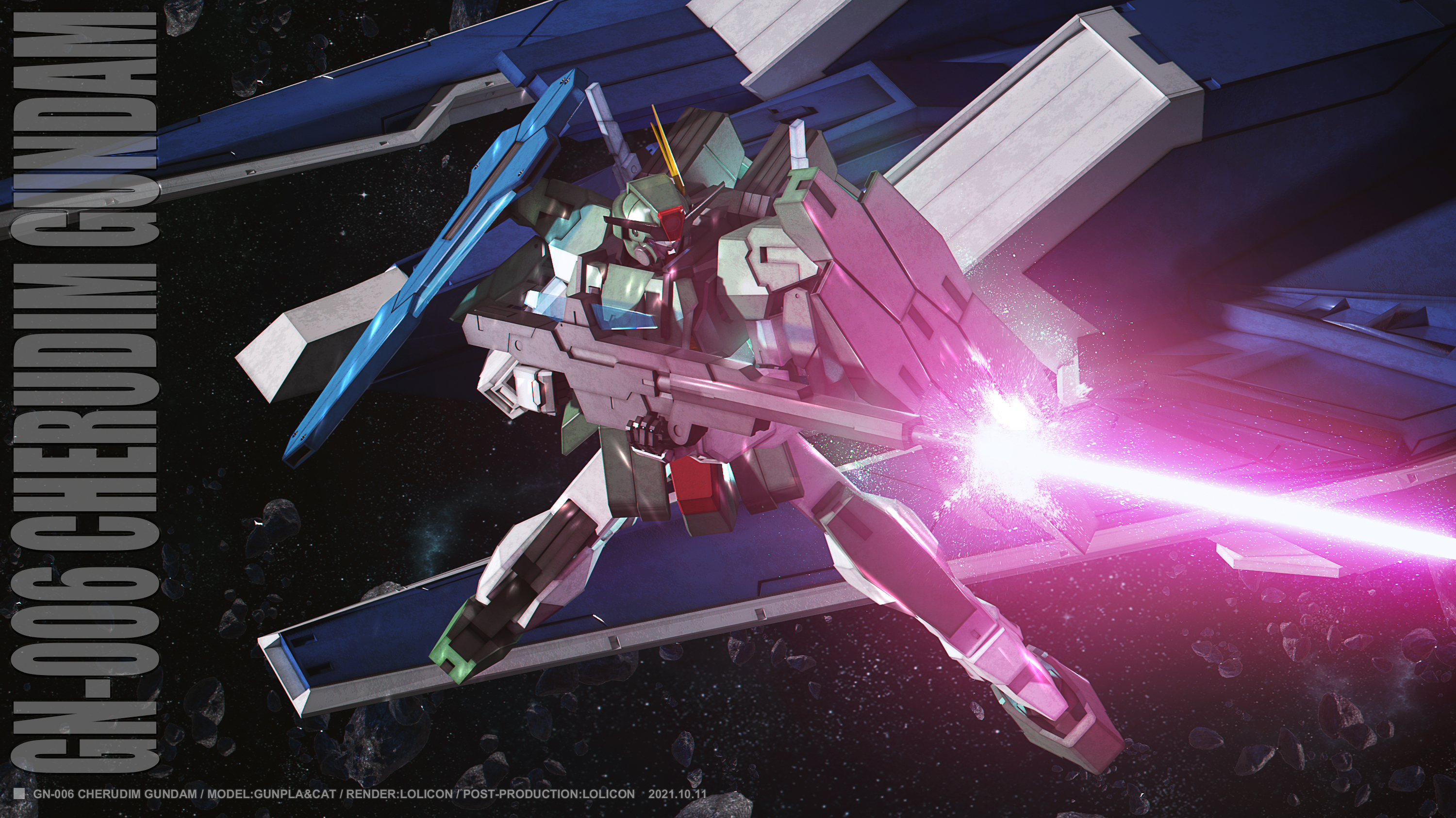 Cherudim Gundam Anime Mechs Gundam Mobile Suit Gundam 00 Super Robot Taisen Artwork Digital Art Fan  3000x1688
