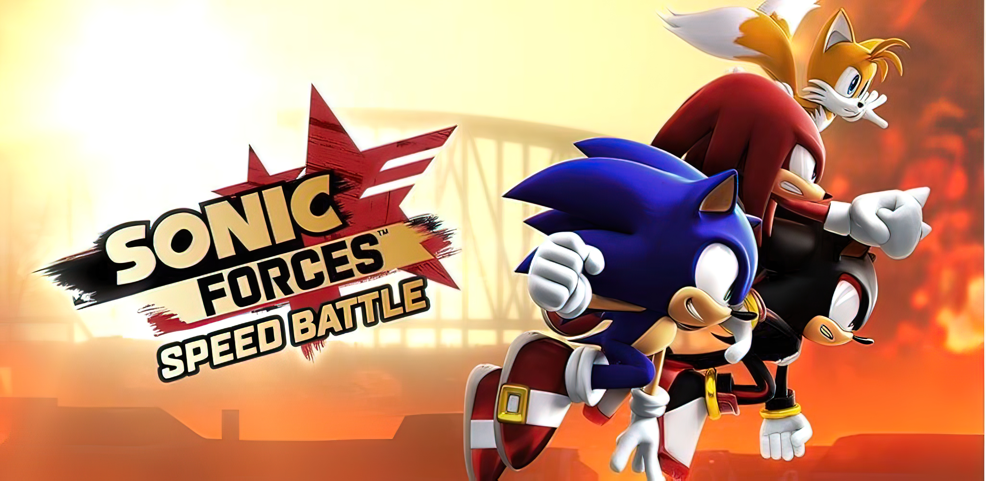 Sonic Sonic The Hedgehog Sonic Forces Knuckles Shadow Tails Character Speed Battle Sonic Forces Spee 4096x2000