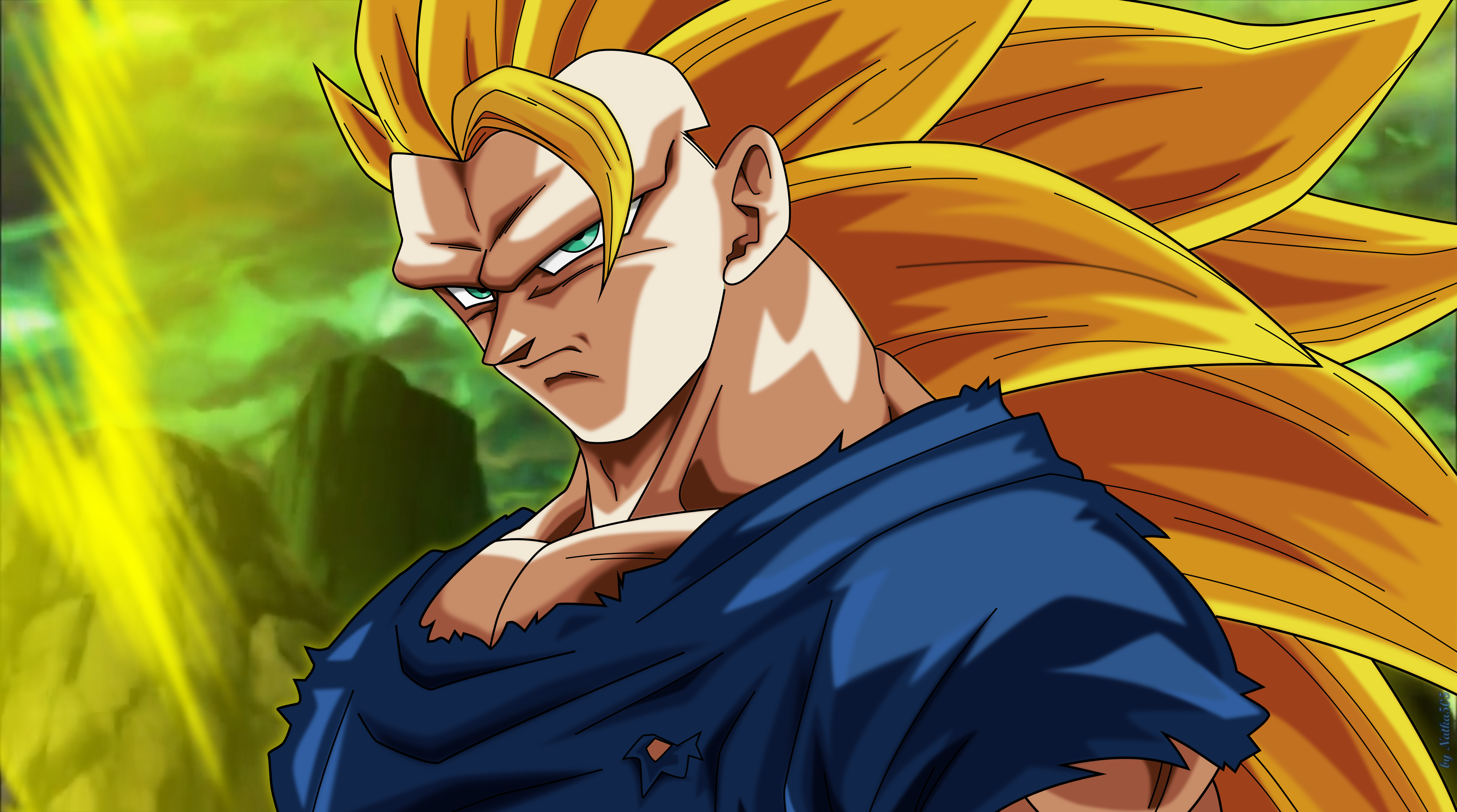 Goku Super Saiyan 3 4004x2233