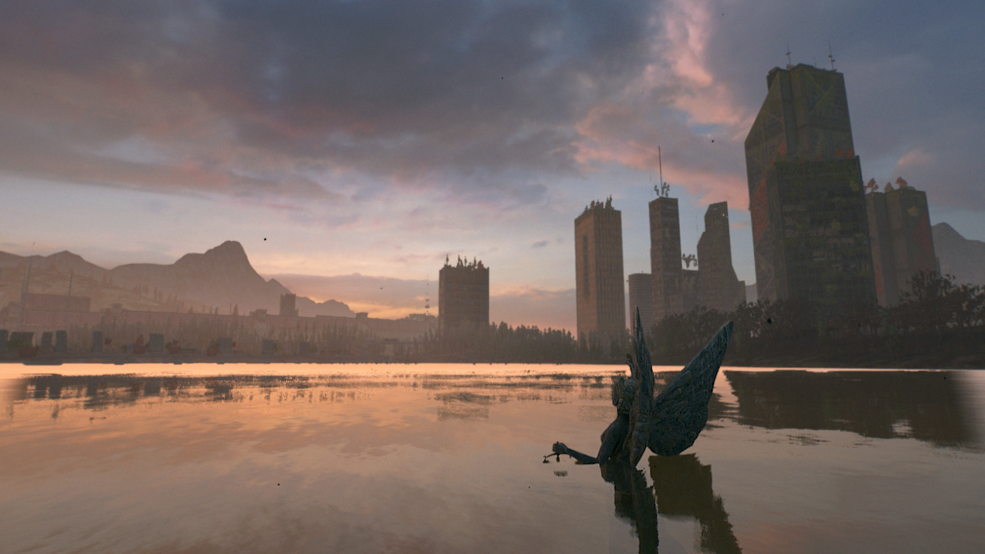 Dying Light Dying Light 2 Stay Human Landscape Apocalyptic Sunset Zombies 1920x1080