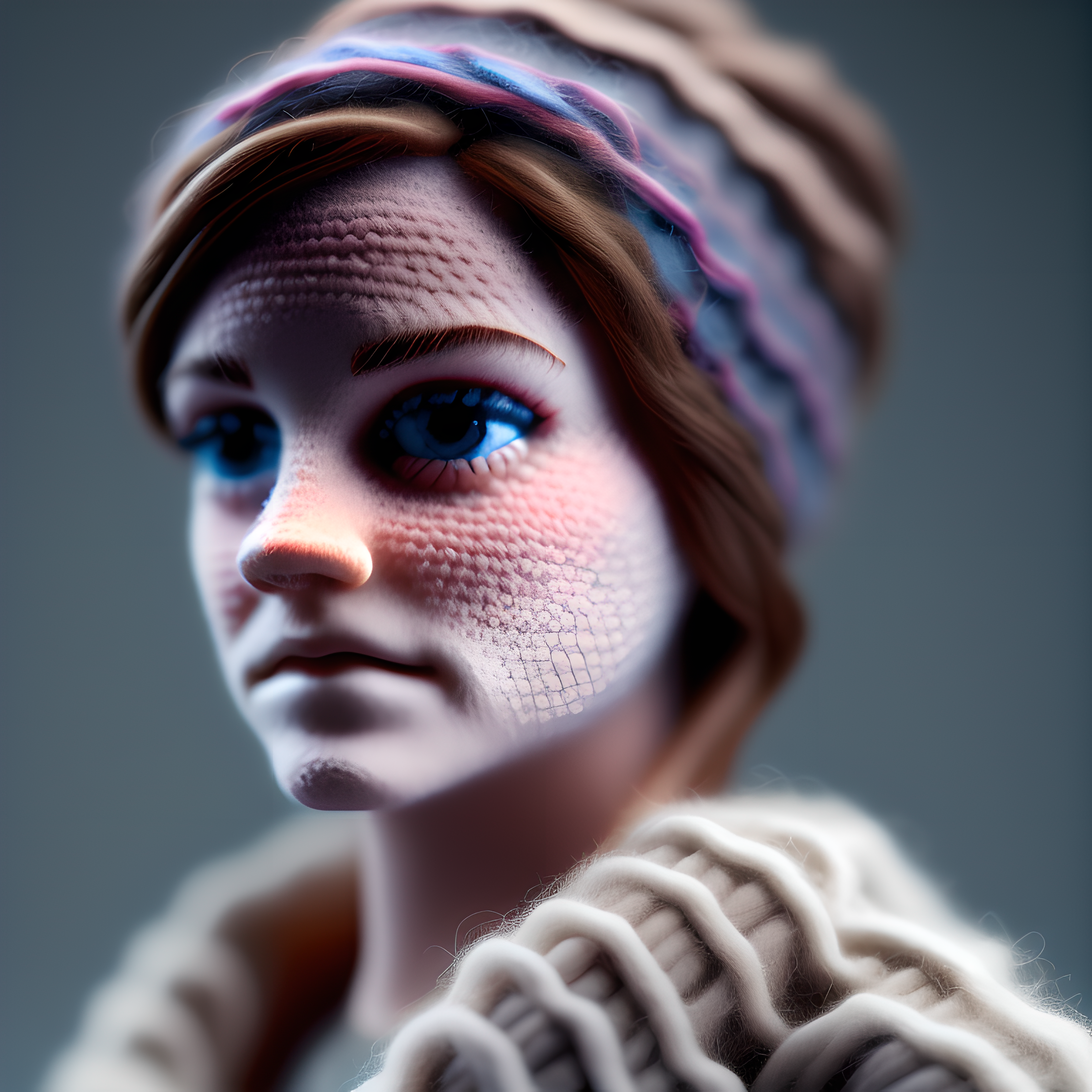 Stable Diffusion Ai Art Blender CGi Emma Watson Women 3072x3072