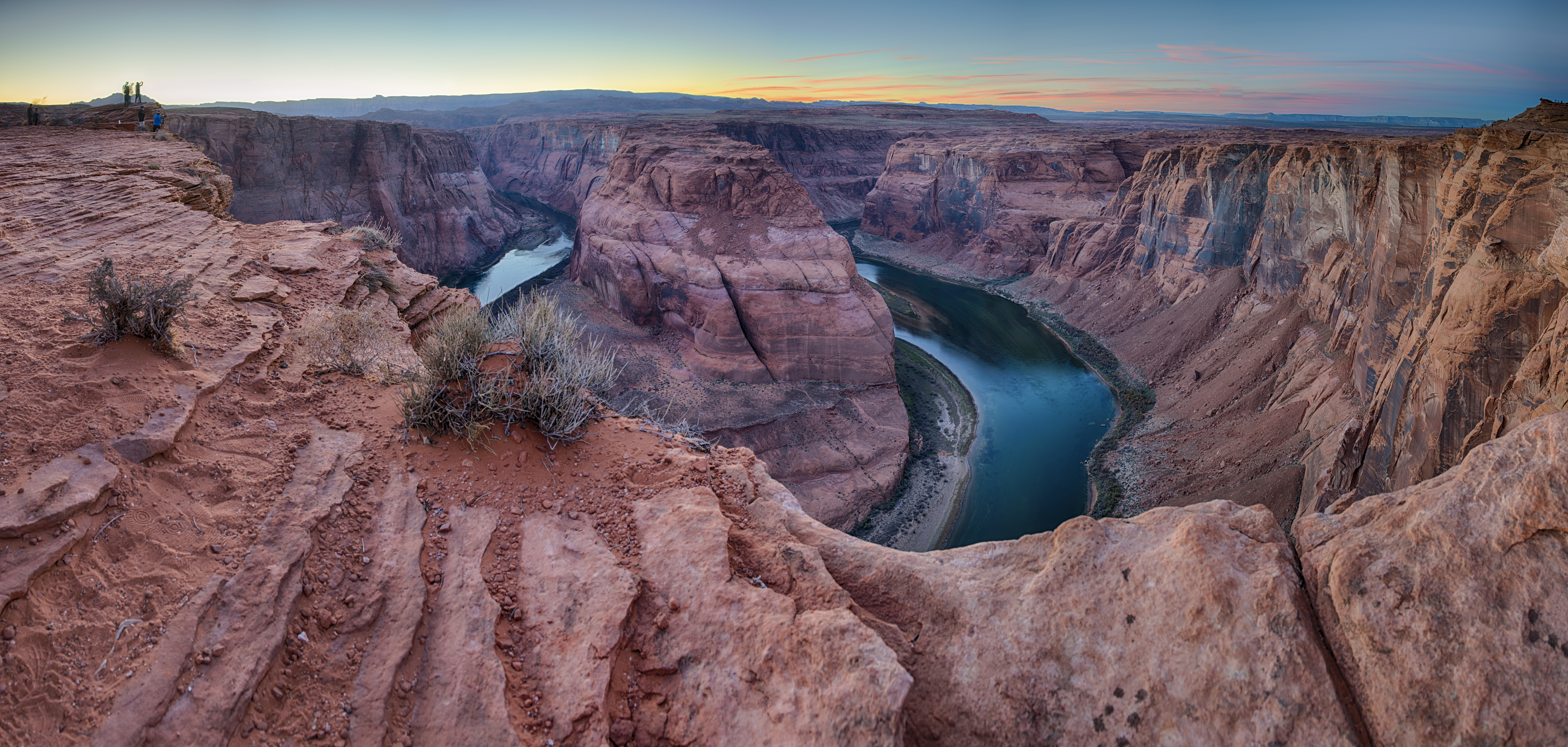 Horseshoe Bend Out Canyon River Photography Water Nature Sunlight Sky 6143x2927