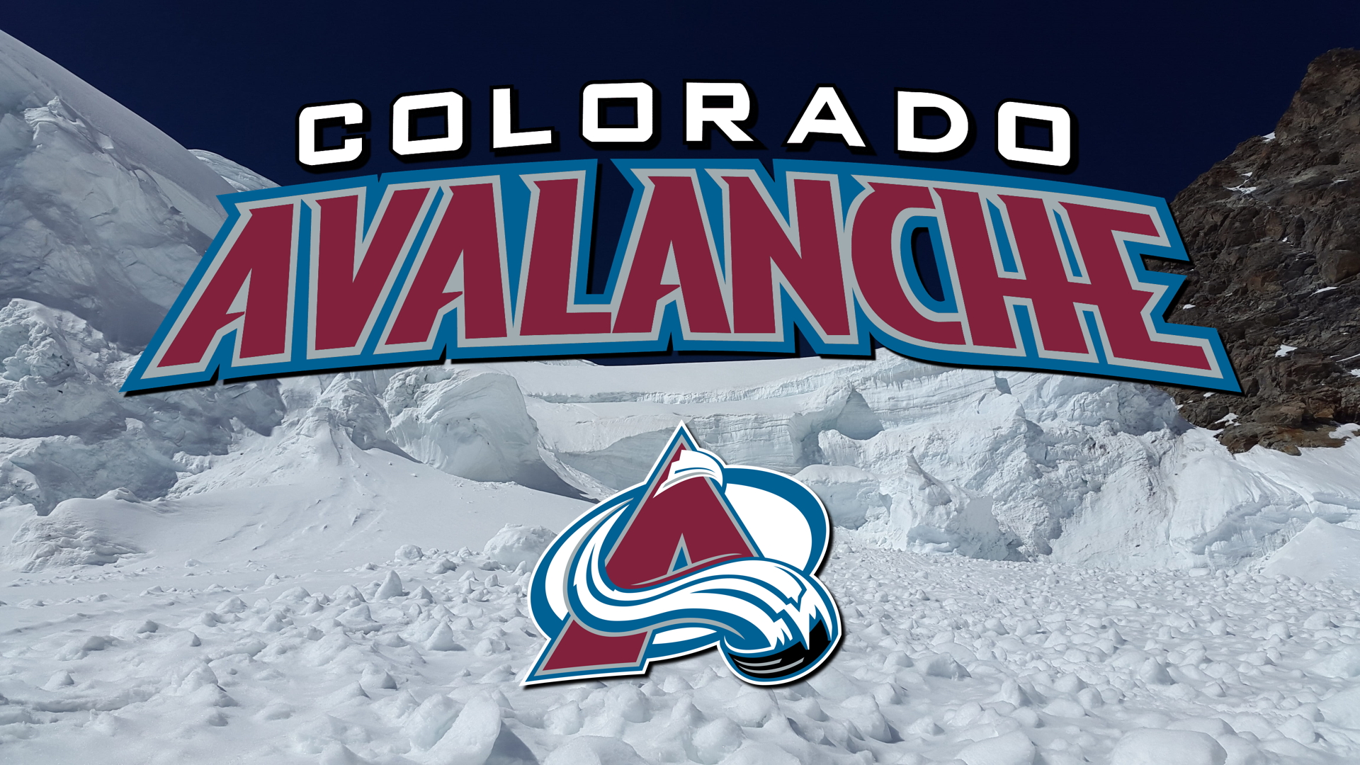 Colorado Avalanche NHL Ice Hockey Colorado Denver Logo Snow 1920x1080