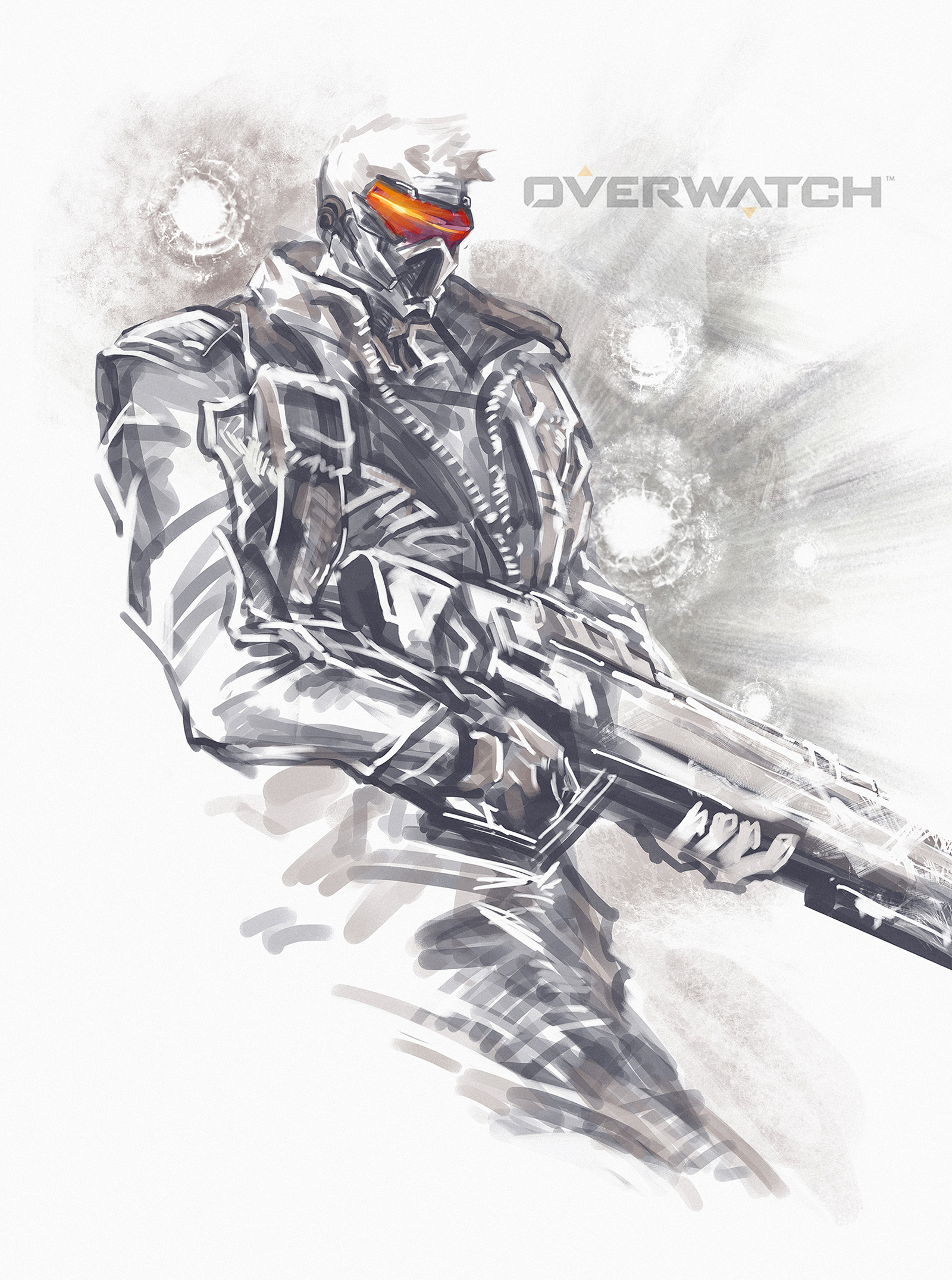 Yangmie Mieyi Overwatch Video Games Video Game Man Video Game Characters Gun 1600x2150