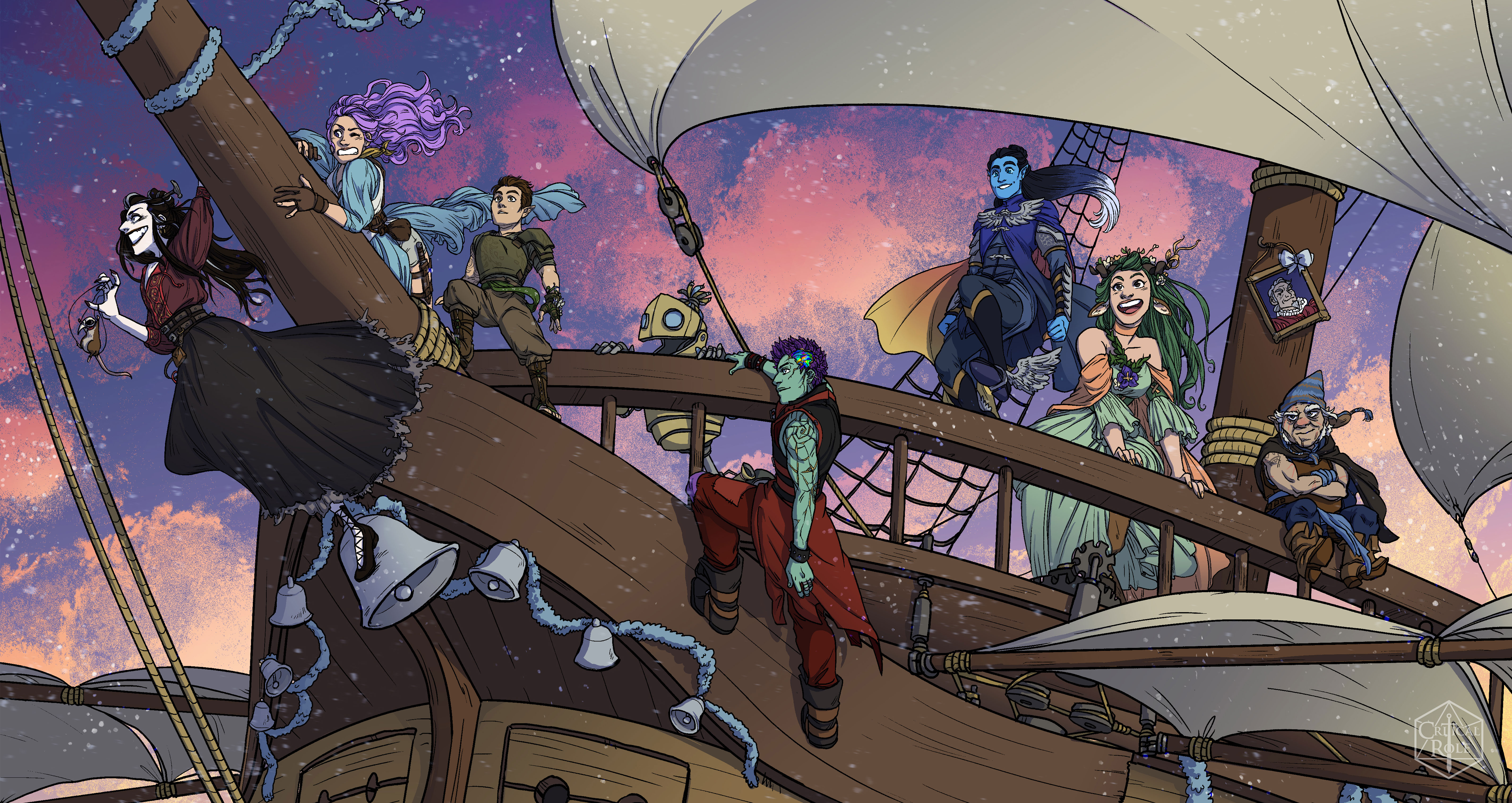 Critical Role Critical Role Bells Hells Laudna Critical Role TV Series 6400x3400