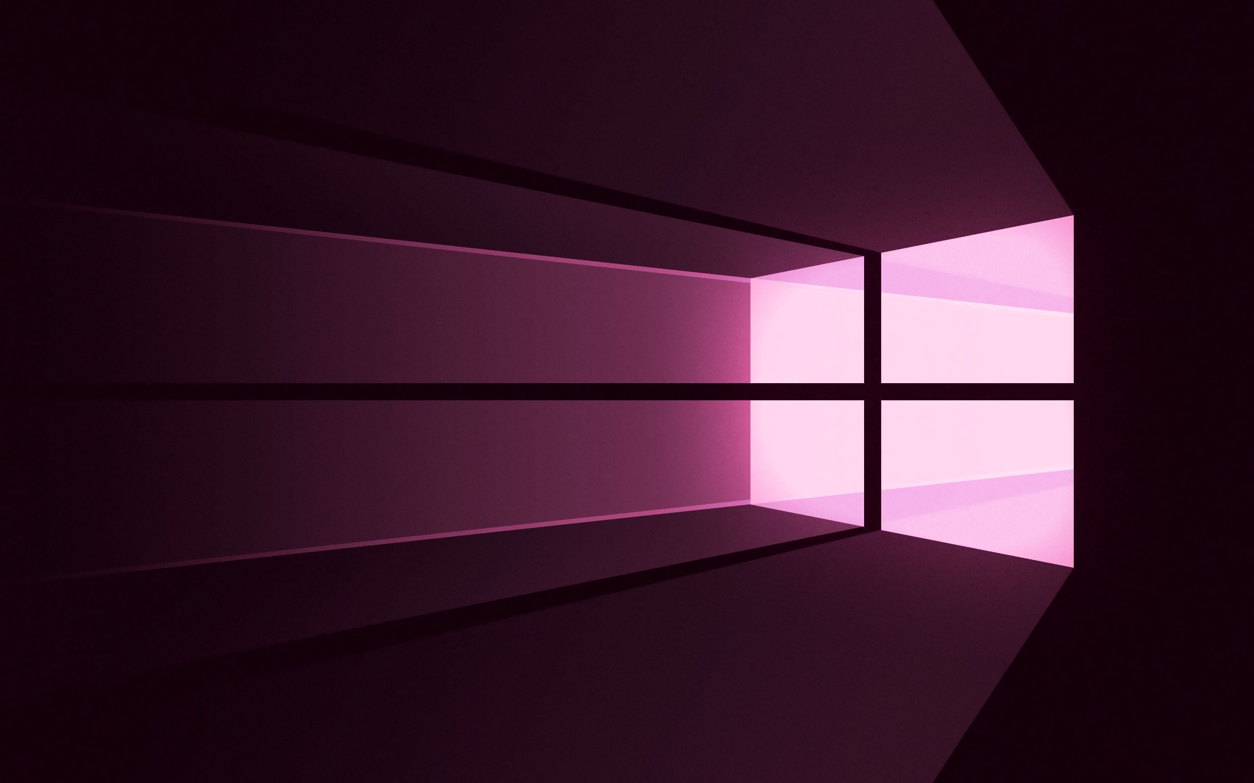 Windows 10 Logo Operating System Minimalism Colorful Simple Background 2560x1600