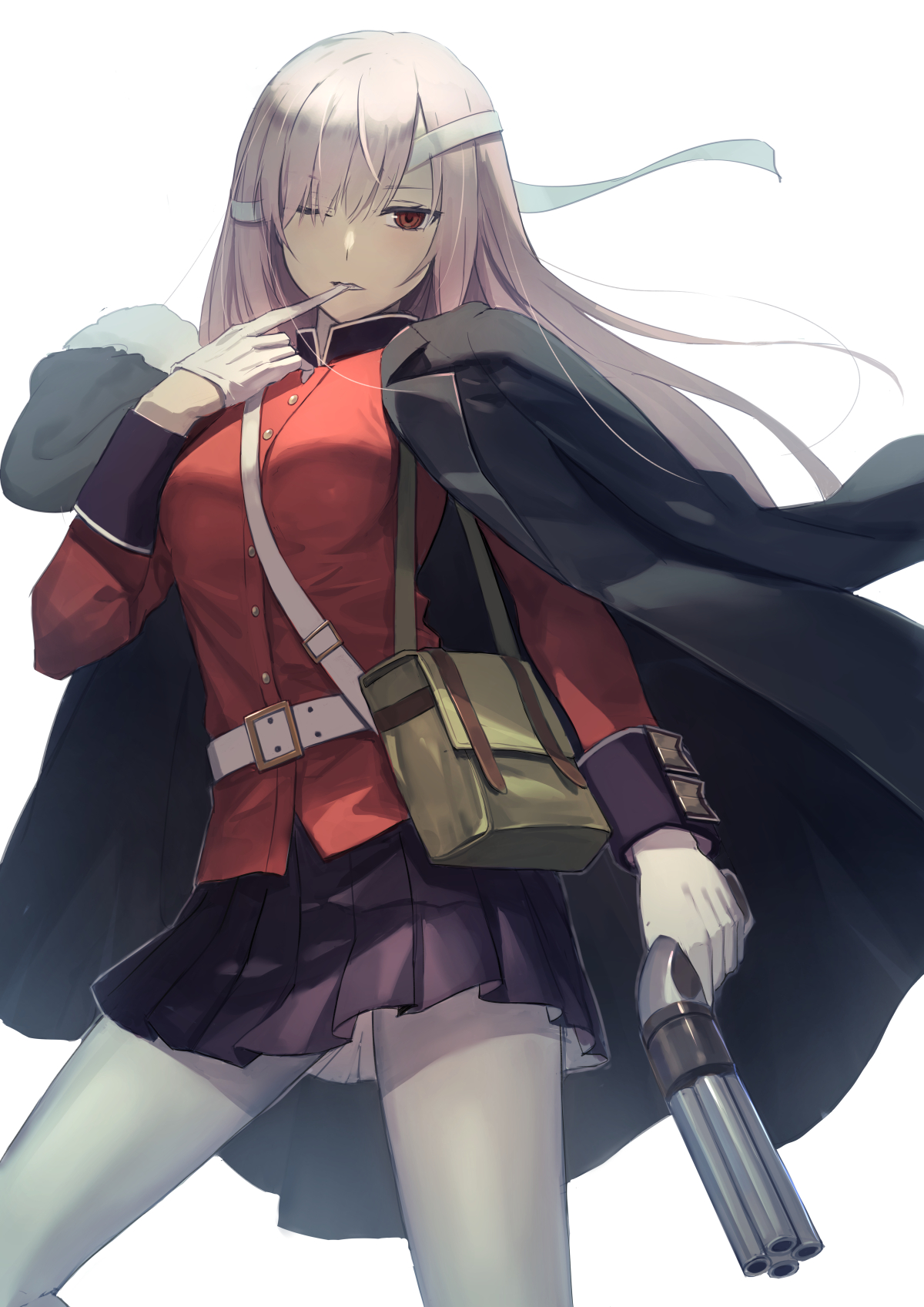 Anime Anime Girls Fate Series Fate Grand Order Florence Nightingale Fate Grand Order Long Hair Silve 1200x1697