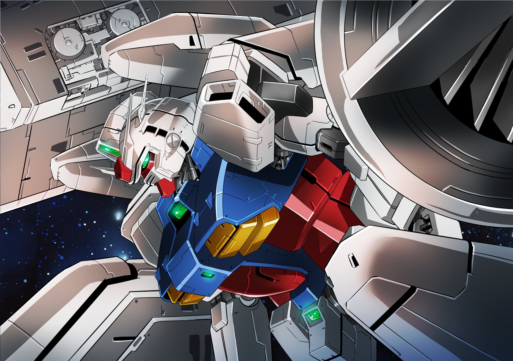 GP03 Gundam Dendrobium Mobile Suit Gundam 0083 Stardust Memory Gundam Anime Mechs Super Robot Taisen 1700x1199