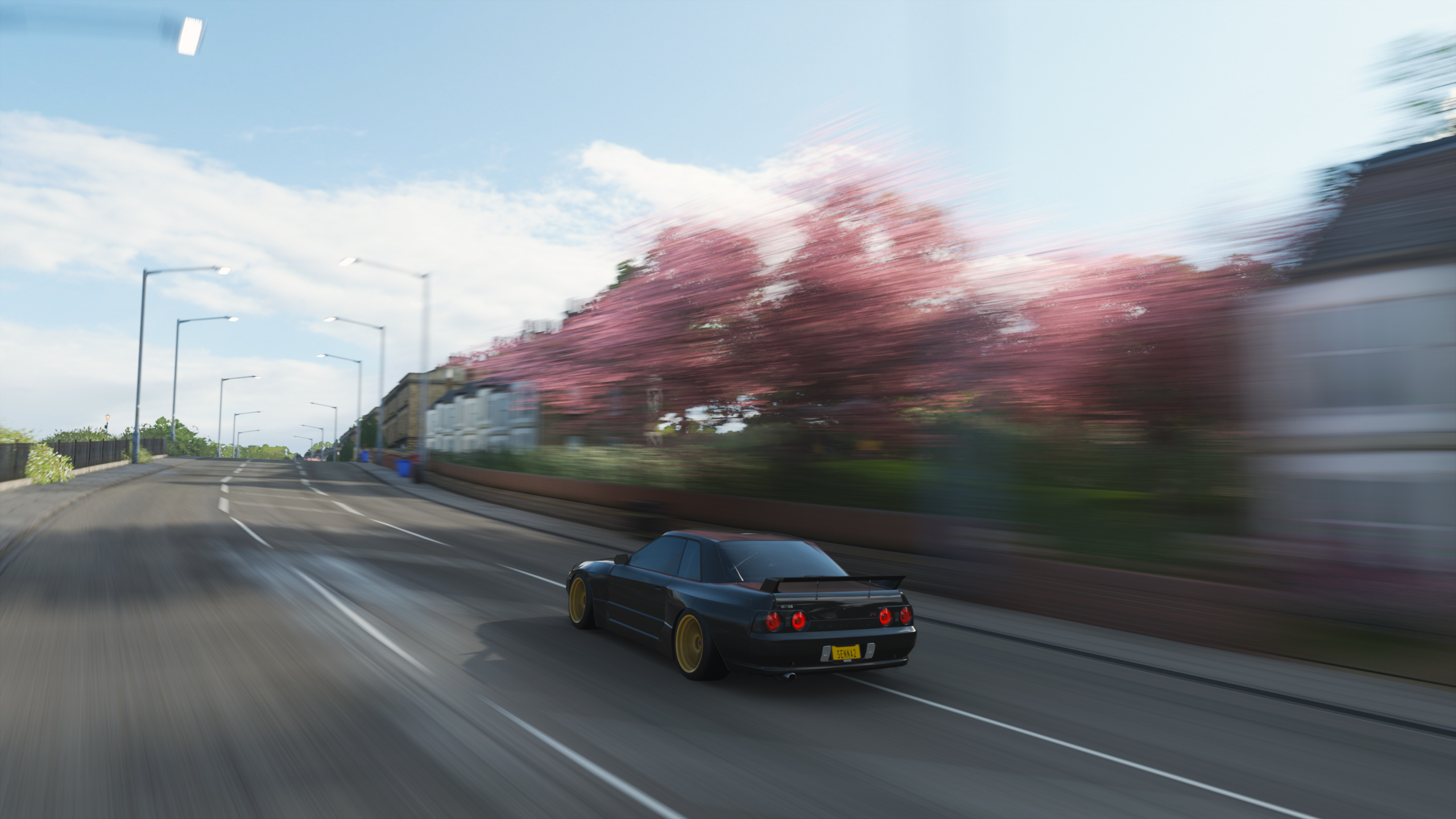 NissanSkylineR32 SkylineR32 SakuraWithR32 Forza Horizon 4 Car Video Games Road 2560x1440