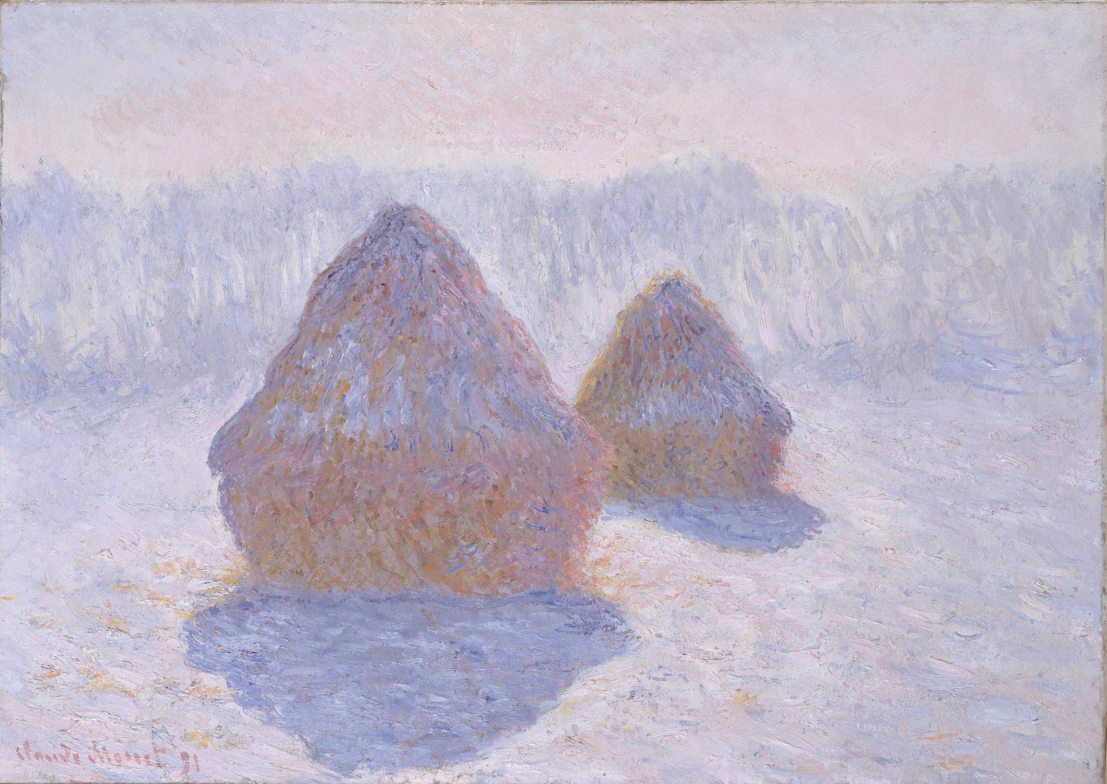 Oil On Canvas Oil Painting Claude Monet Artwork Classical Art 3663x2594