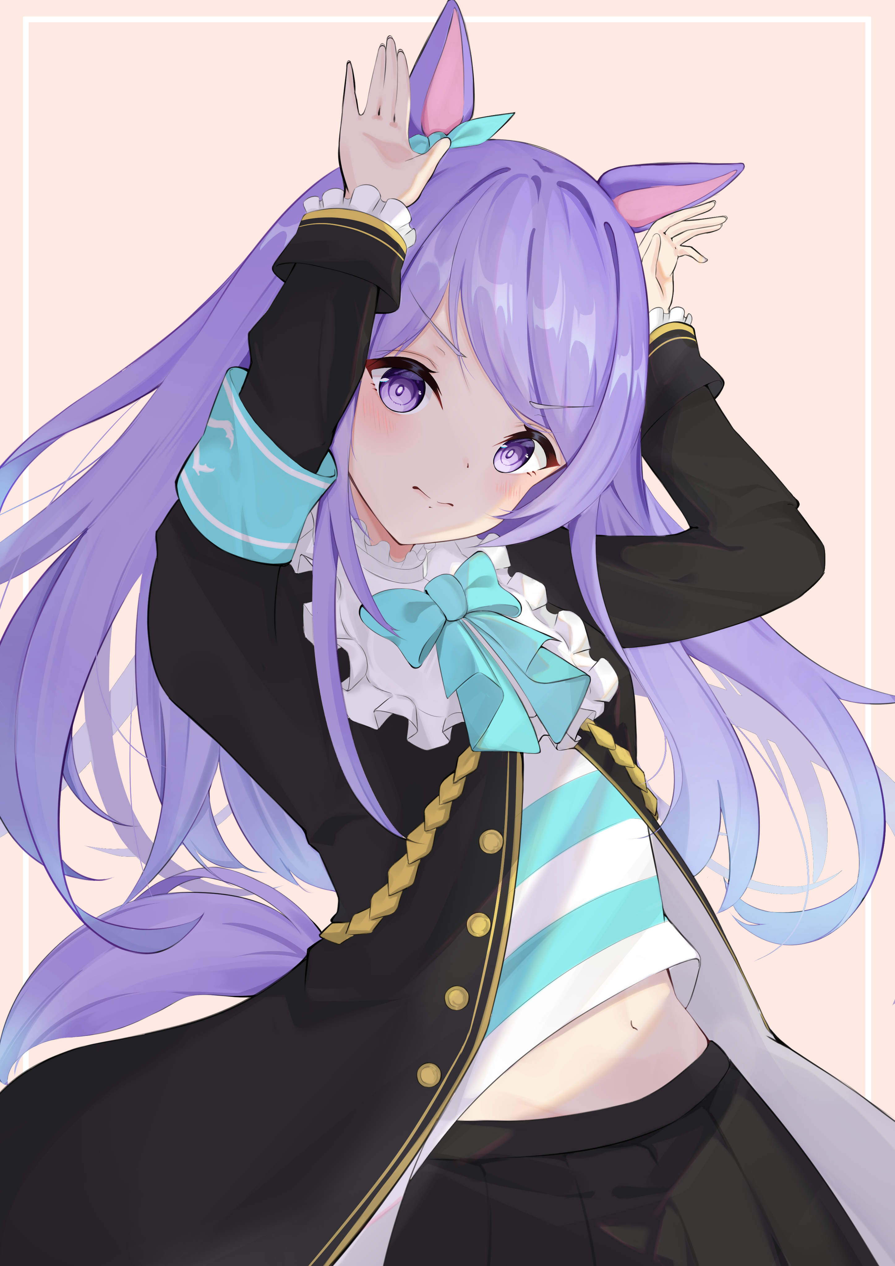 Anime Anime Girls Uma Musume Pretty Derby Horse Girls Animal Ears Mejiro McQueen Uma Musume Long Hai 2894x4093