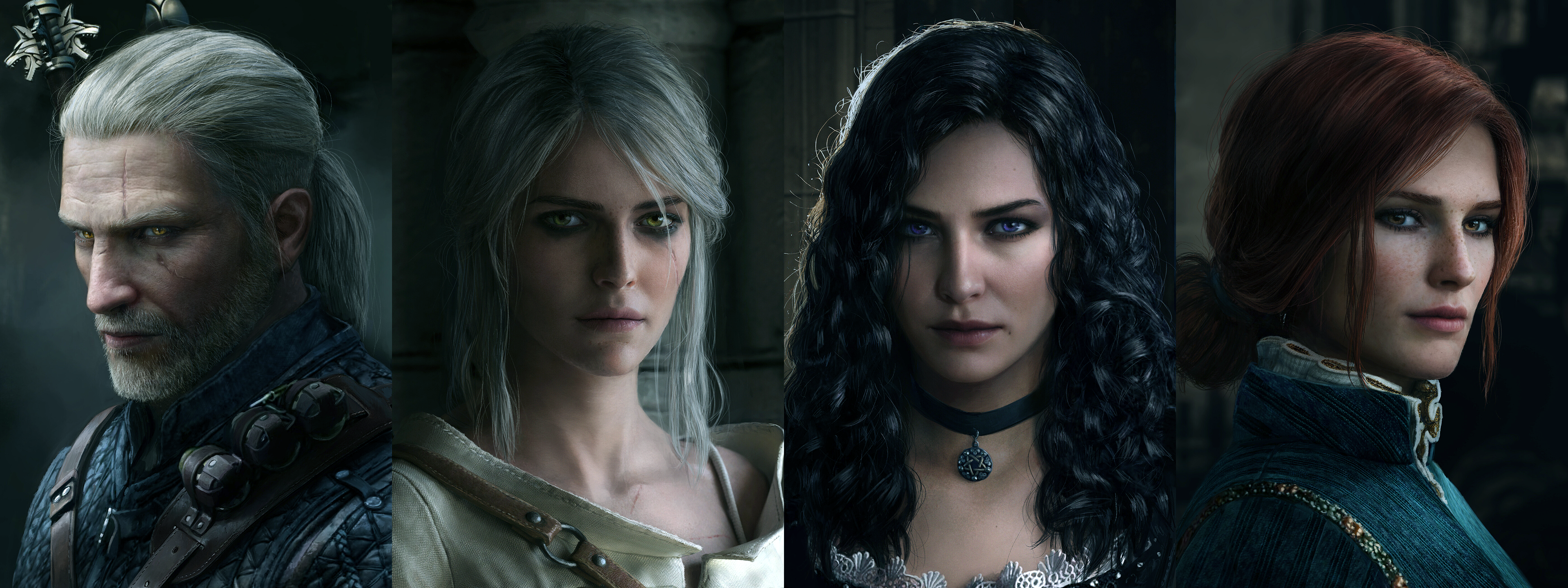 Yennefer Of Vengerberg Geralt Of Rivia Video Game Characters The Witcher The Witcher 3 3840x1440