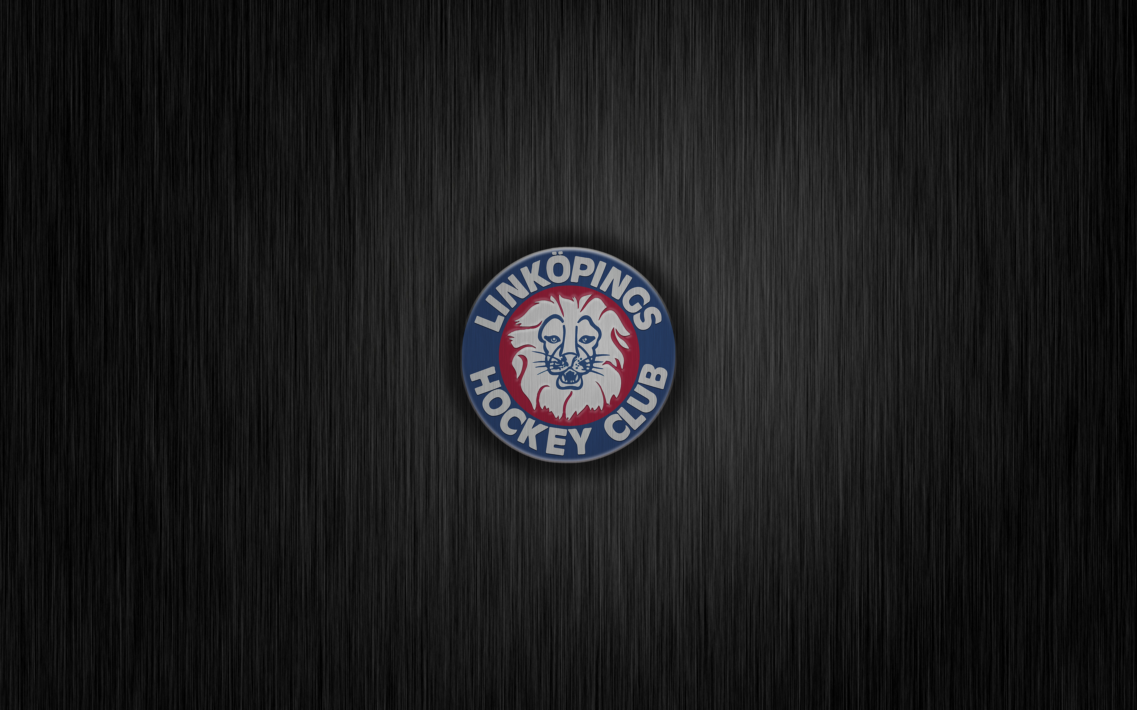 Linkoping LHC SHL Hockey Minimalism Simple Background Logo Sport Texture Lion Animals 3840x2400