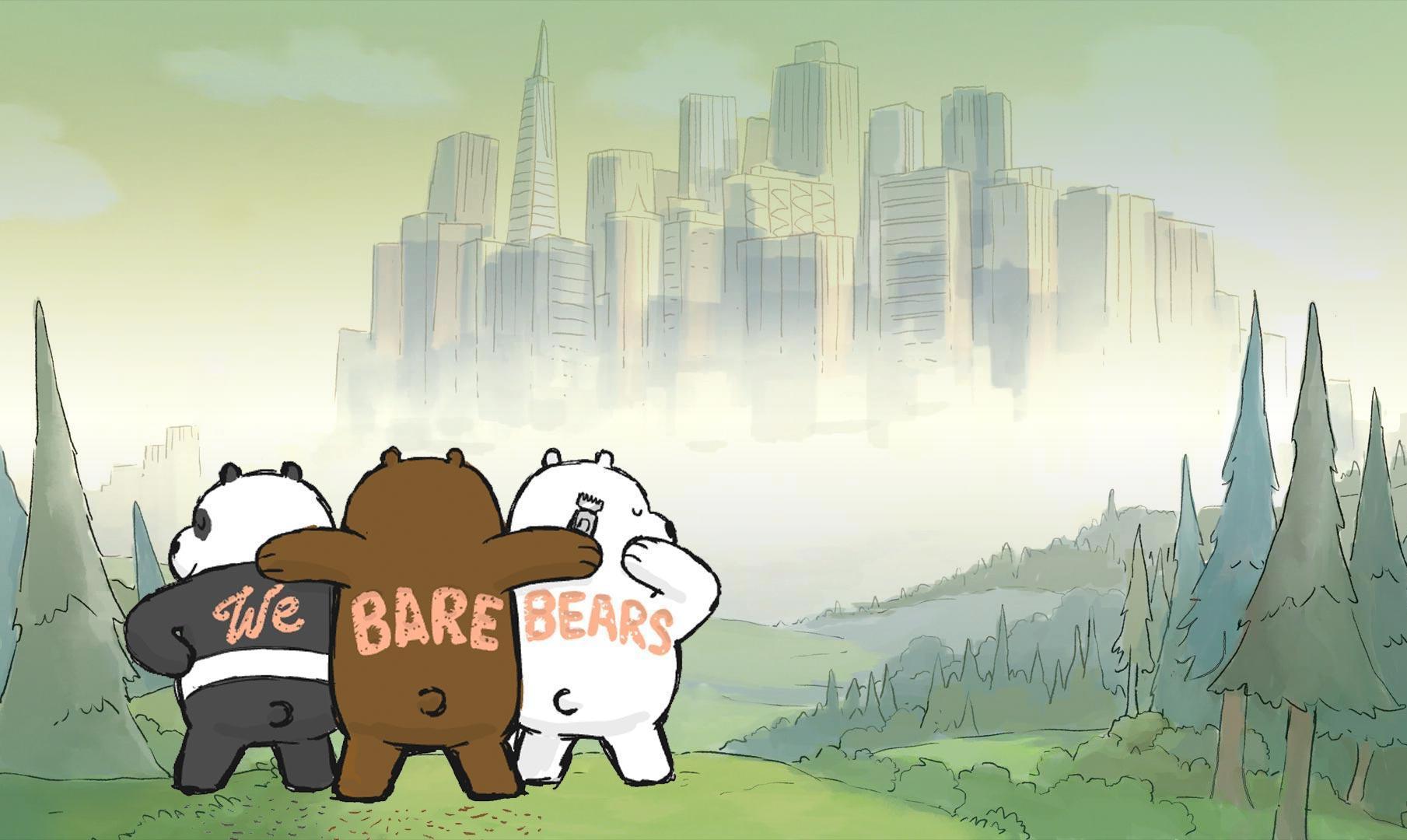 Cartoon We Bare Bears Bears 1809x1080