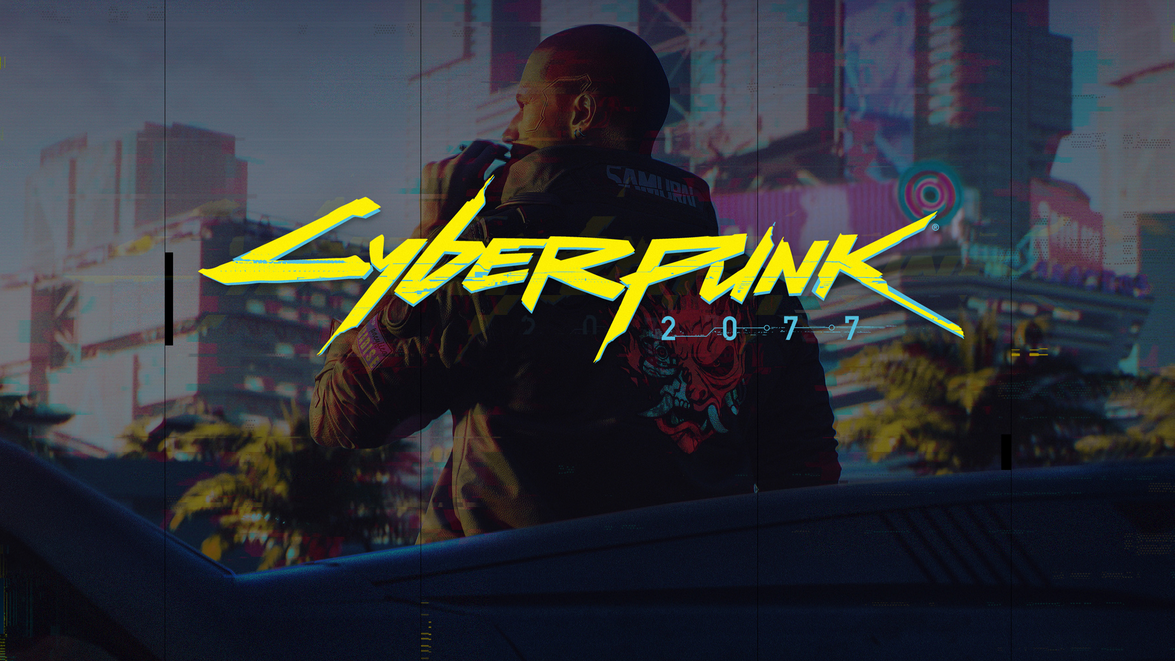 Cyberpunk 2077 Cyberpunk Video Games Smoking Video Game Man Video Game Art CGi Bald 3840x2160