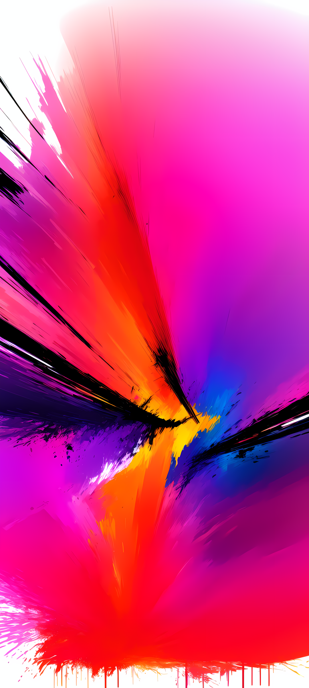 Ai Art Abstract Stable Diffusion Vertical Simple Background 1080x2400