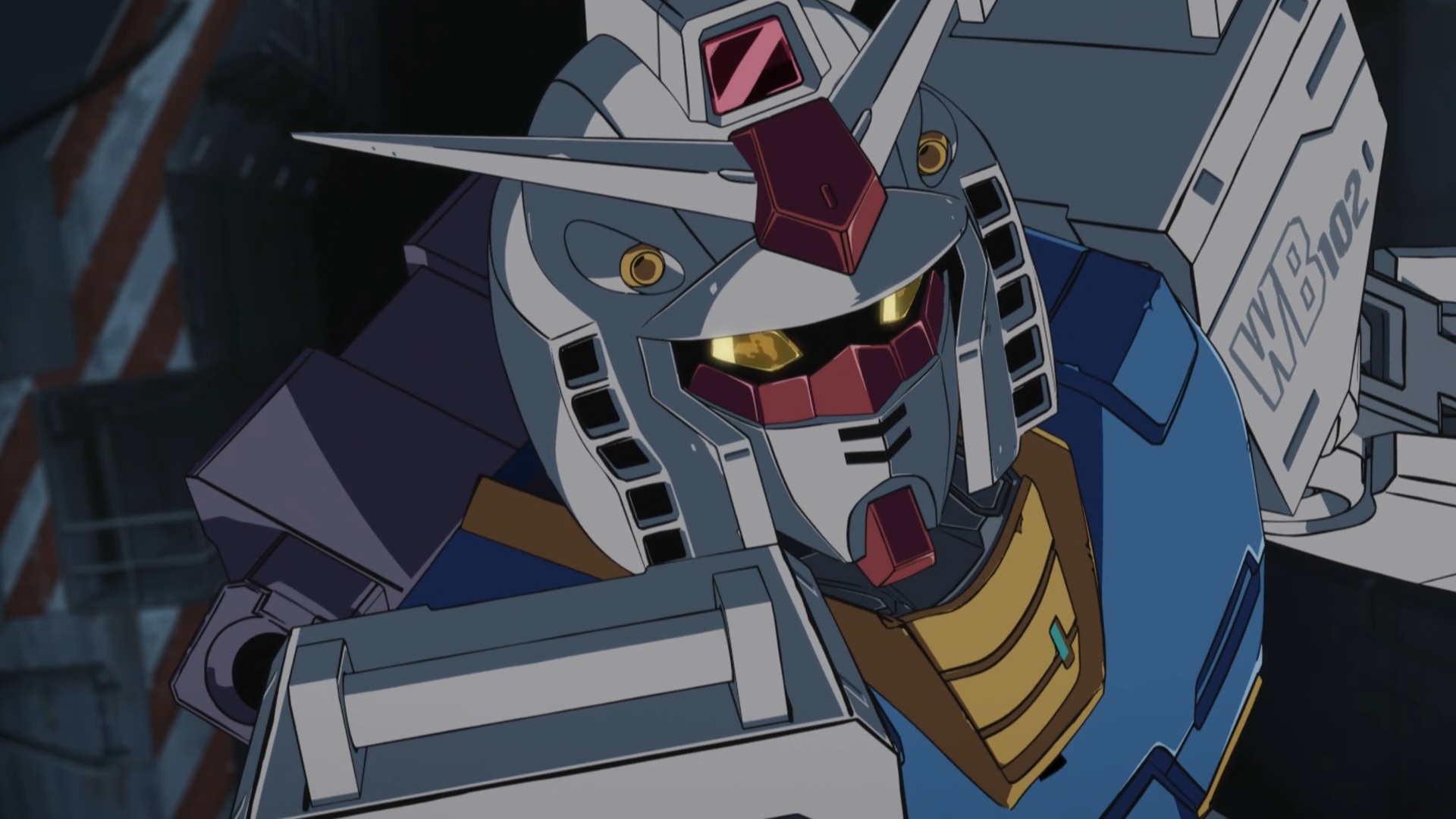 Anime Mechs Anime Screenshot Mobile Suit Gundam Gundam Super Robot Taisen RX 78 Gundam Artwork Digit 1920x1080