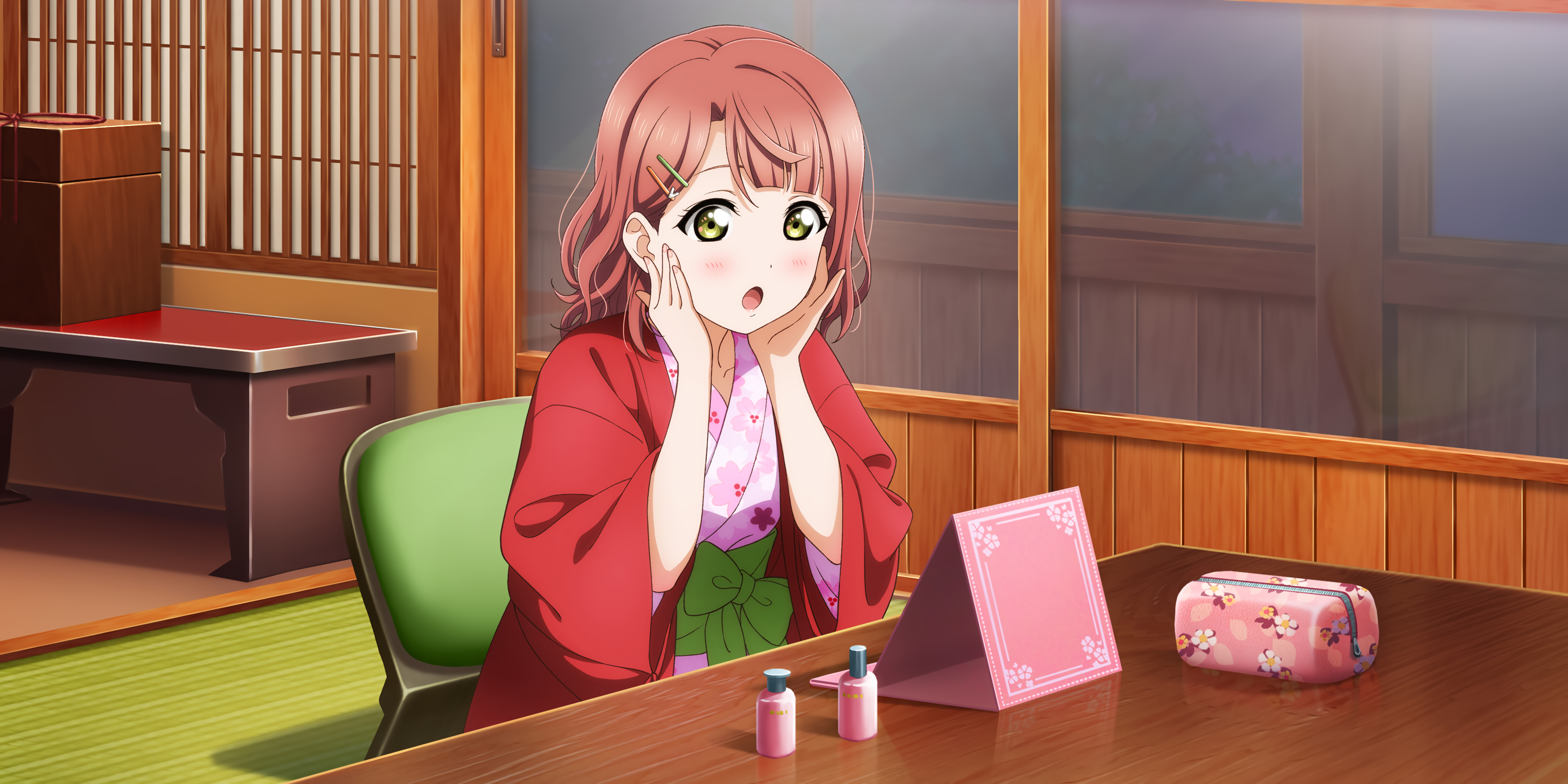 Uehara Ayumu Love Live Nijigasaki High School Idol Club Love Live Anime  Anime Girls Blushing Kimono Wallpaper - Resolution:3600x1800 - ID:1370103 -  