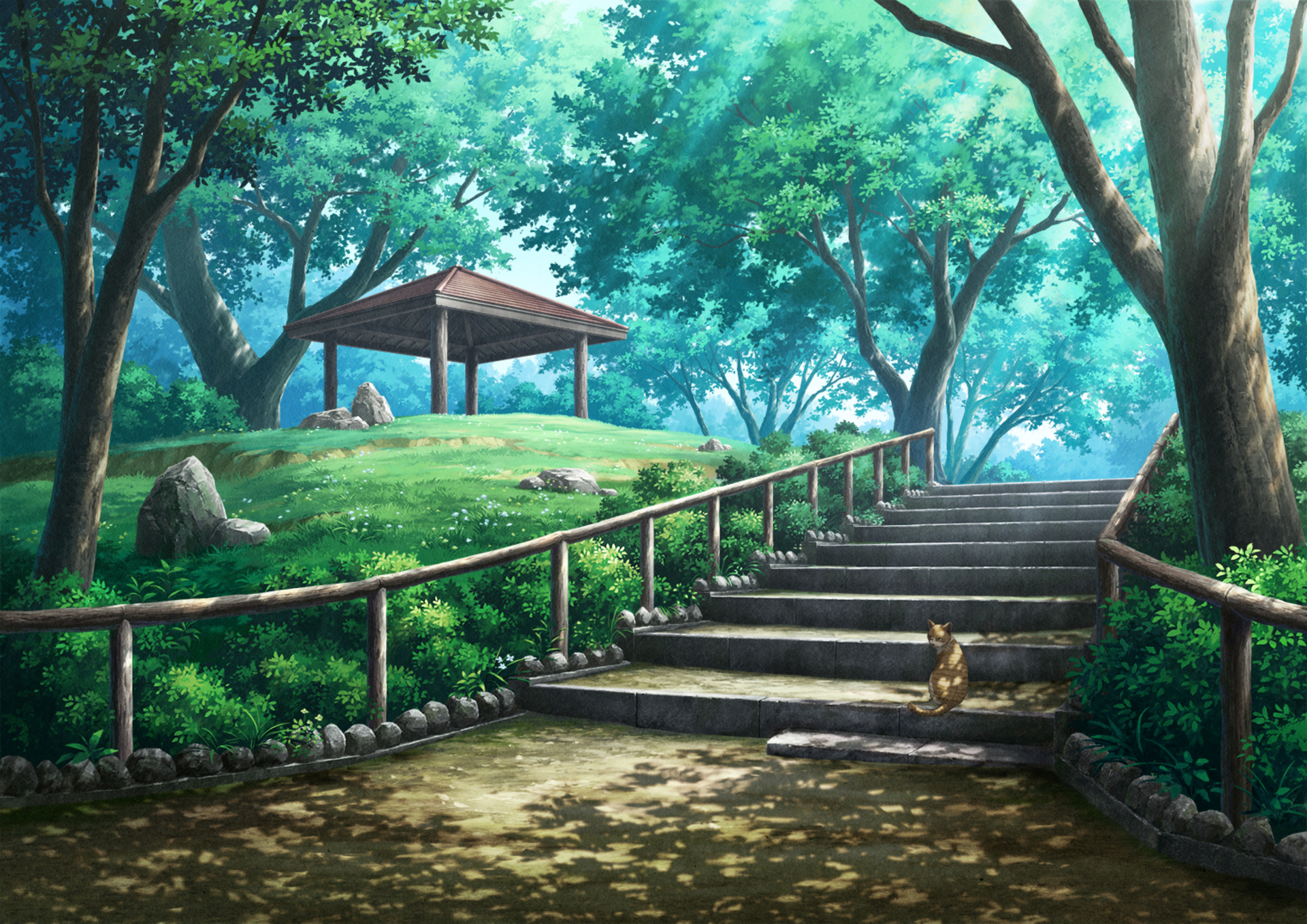 Anime Stairs 1920x1358