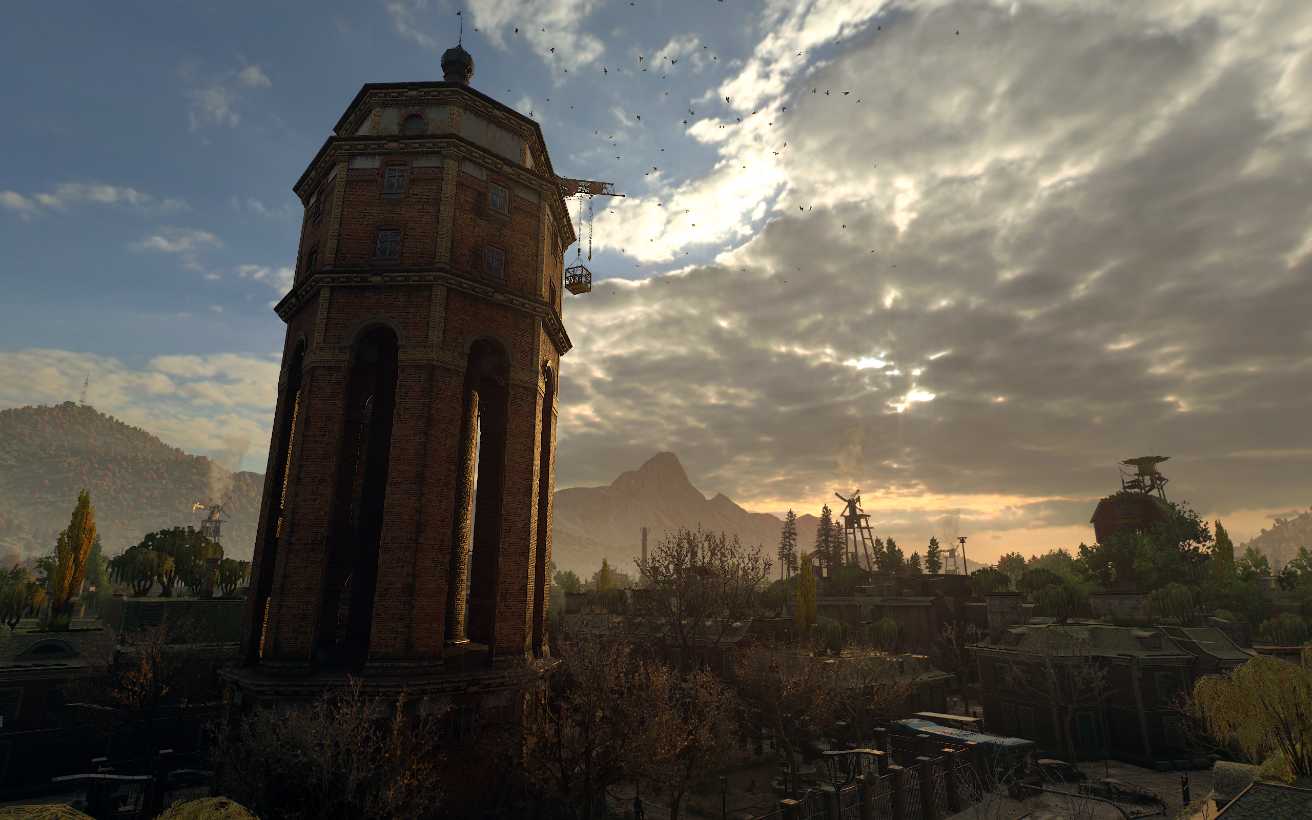 Dying Light 2 Stay Human PC Gaming Screen Shot Video Games CGi Clouds Sky 2560x1600